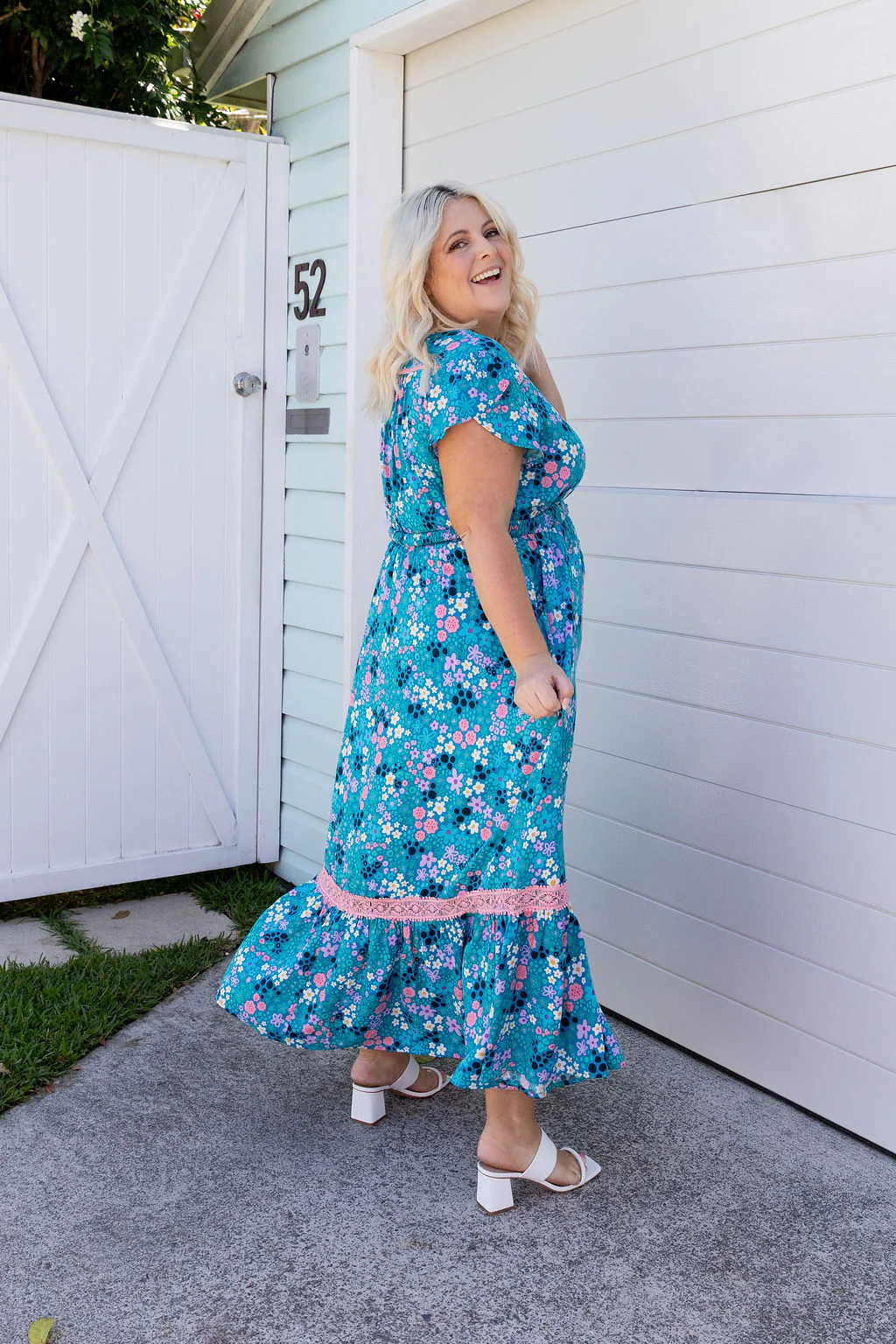 Louisa Dress in Itsy Bitsy by Kasey Rainbow - Image 10