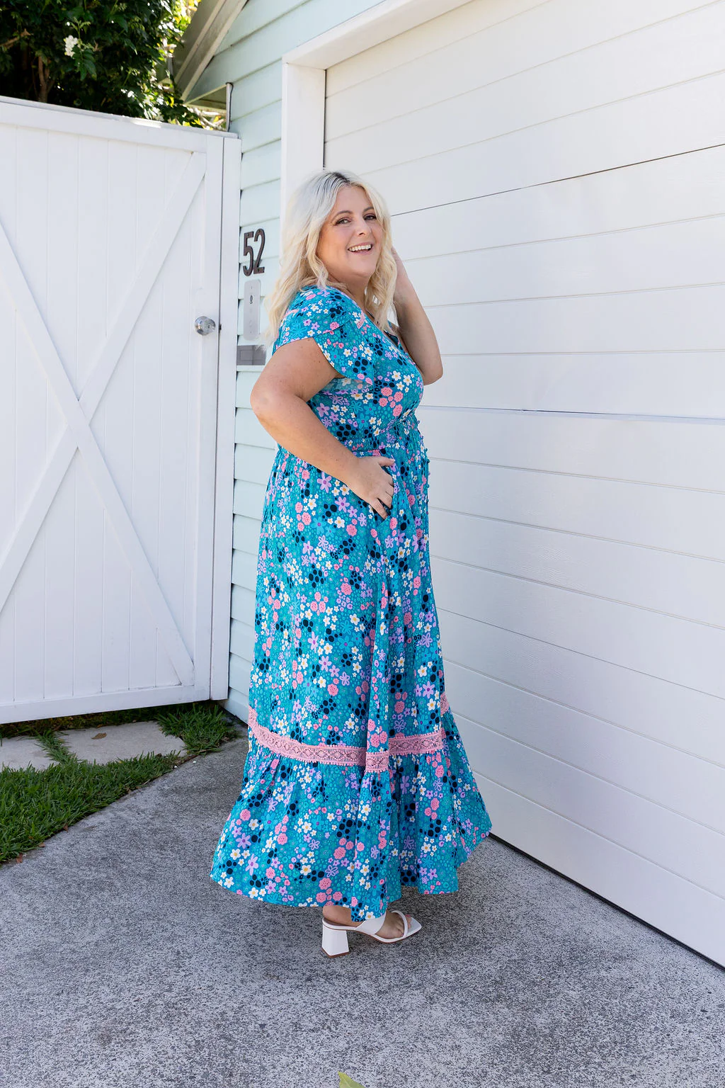 Louisa Dress in Itsy Bitsy by Kasey Rainbow - Image 12