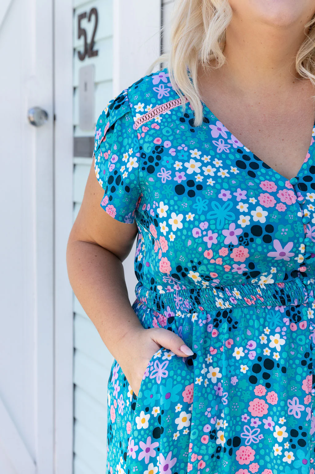 Louisa Dress in Itsy Bitsy by Kasey Rainbow - Image 4