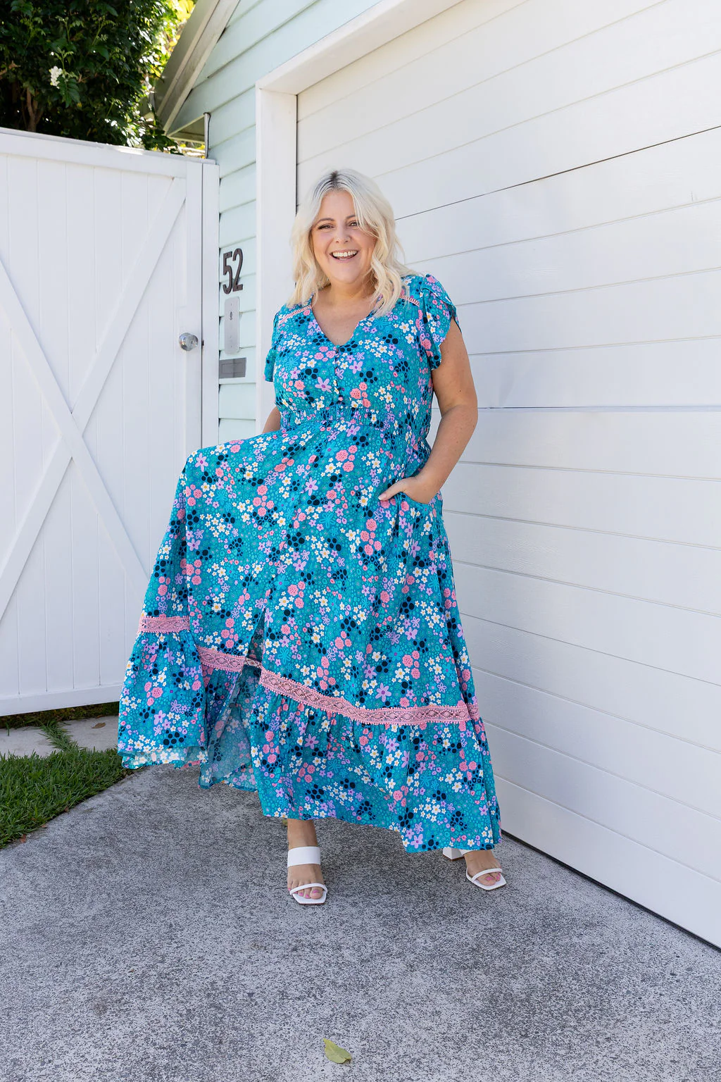 Louisa Dress in Itsy Bitsy by Kasey Rainbow - Image 8