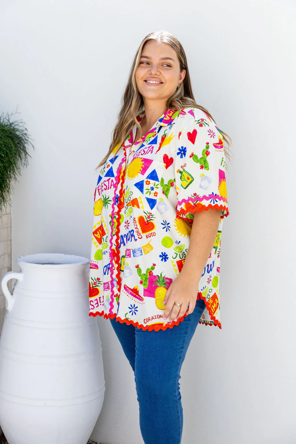 Samara Shirt in Corazon - Image 12