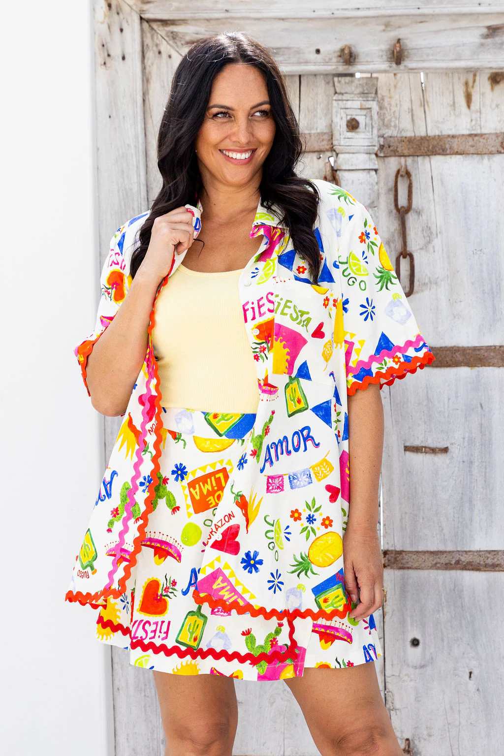 Samara Shirt in Corazon - Image 2