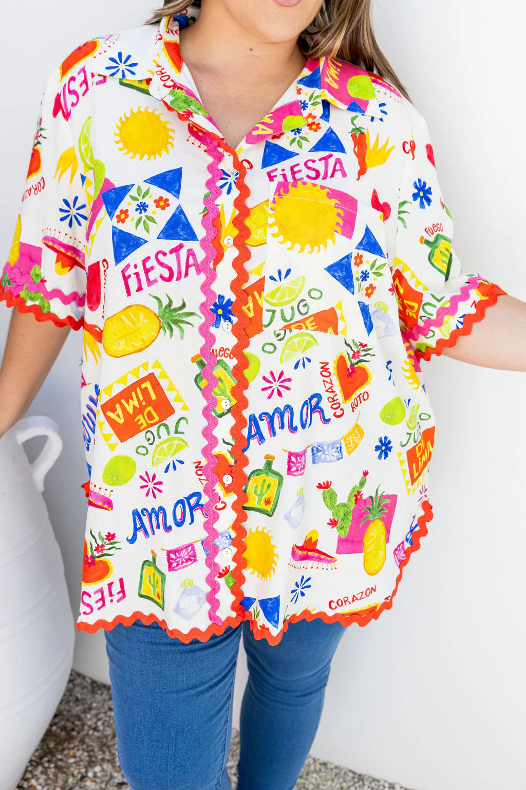 Samara Shirt in Corazon - Image 6