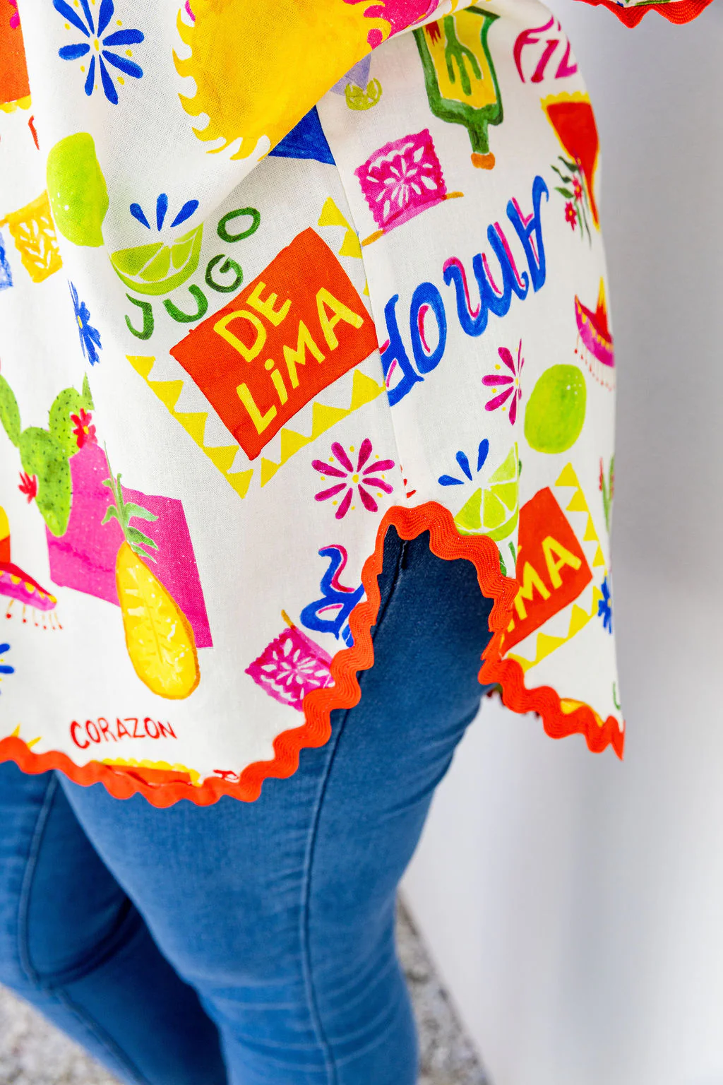 Samara Shirt in Corazon - Image 8