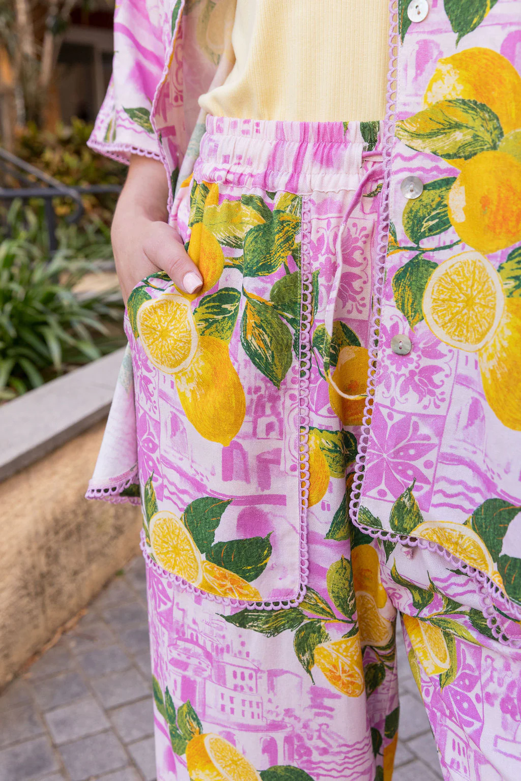 Luella Linen Blend Pants in Themis - Image 15