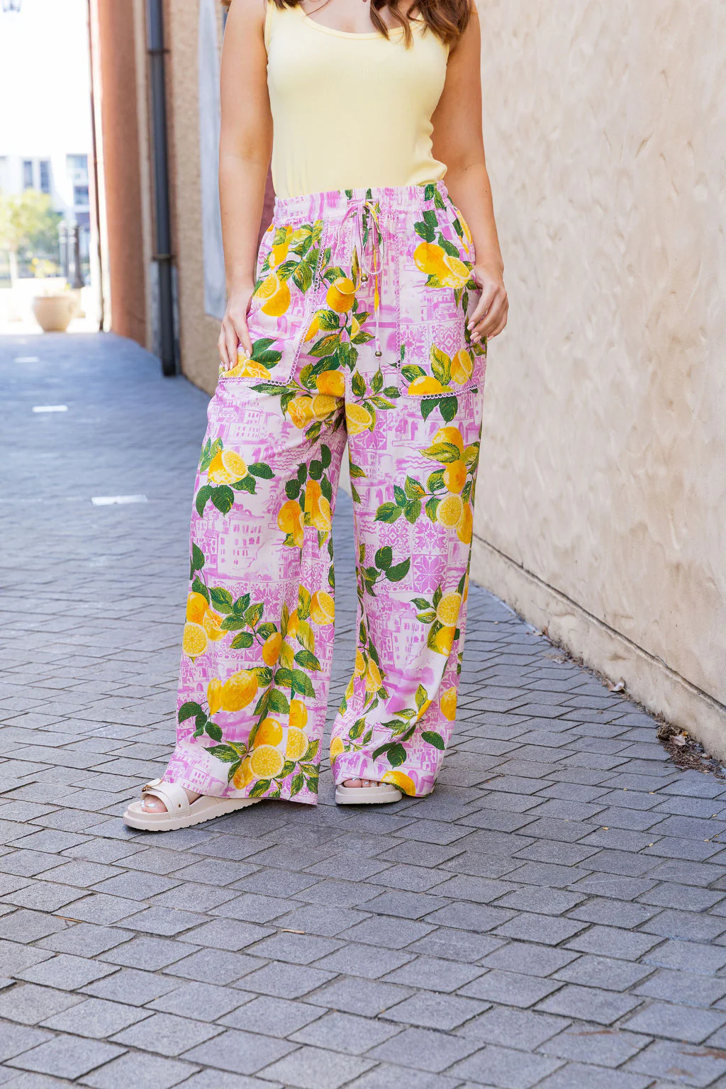 Luella Linen Blend Pants in Themis - Image 26
