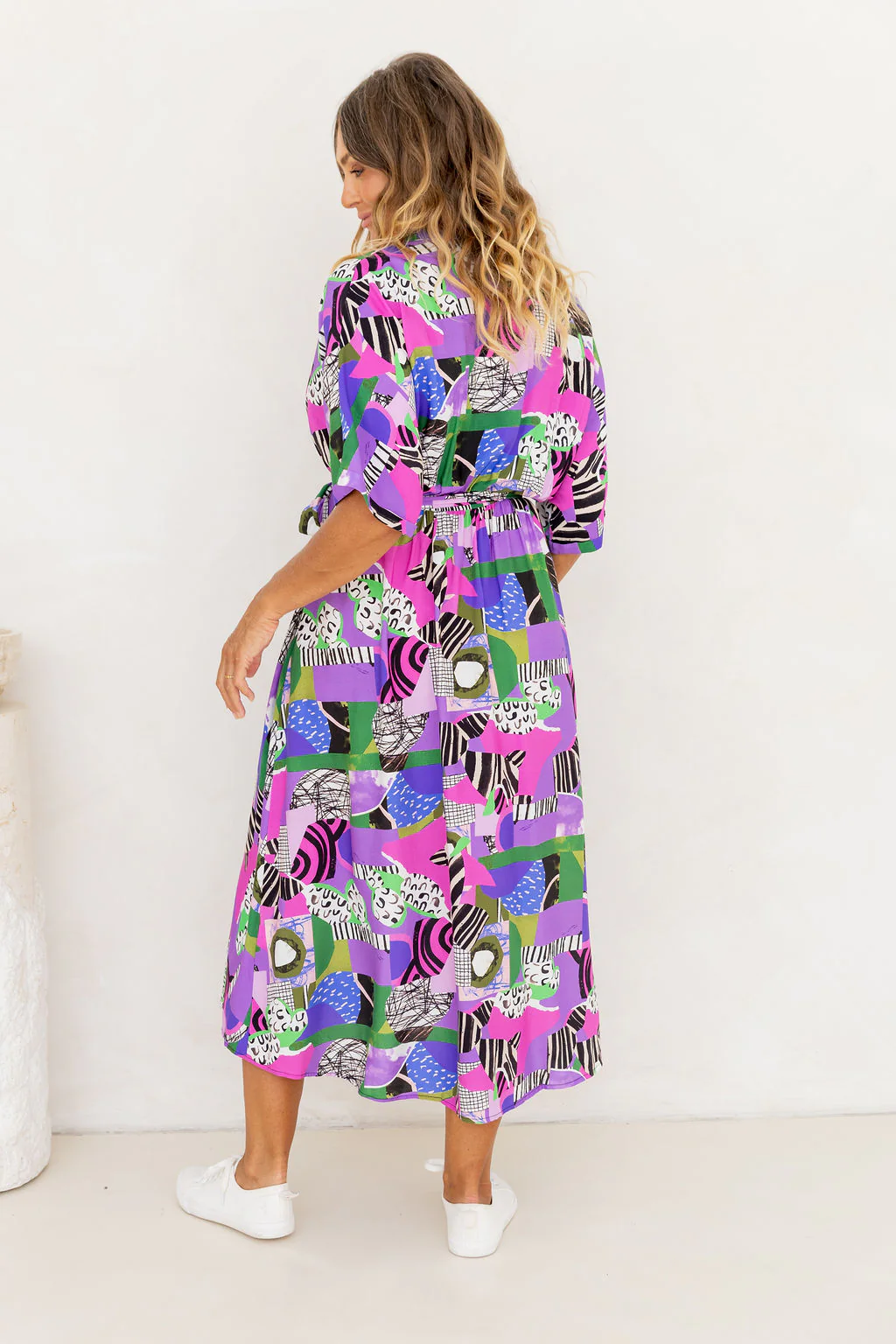 Maddy Midi Dress in Dazzle - Image 10