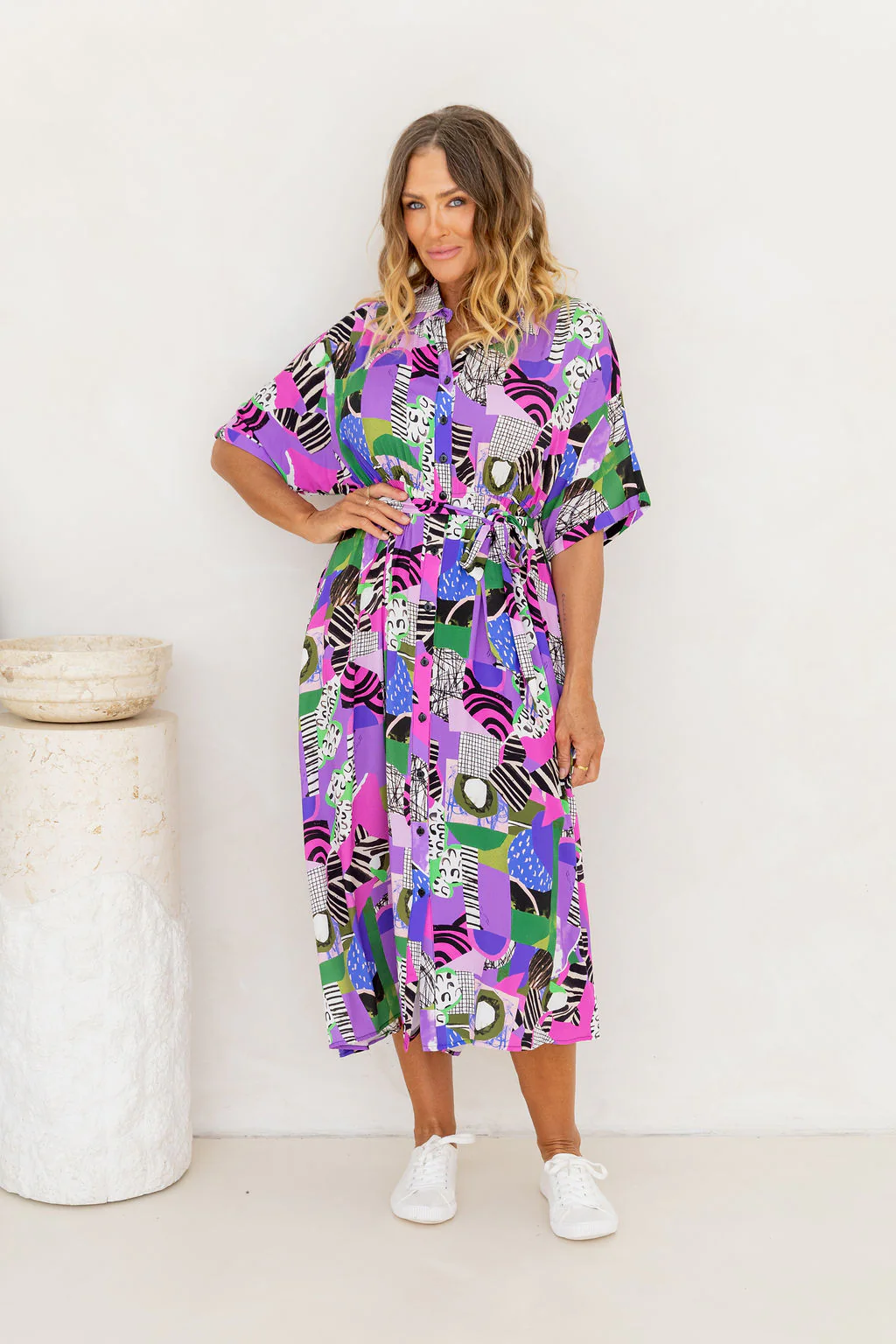 Maddy Midi Dress in Dazzle - Image 2