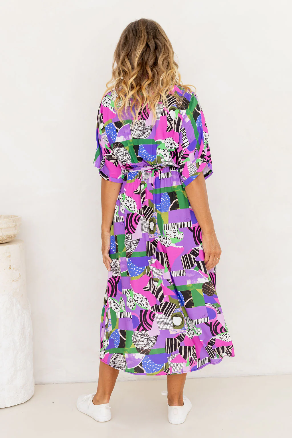 Maddy Midi Dress in Dazzle - Image 6