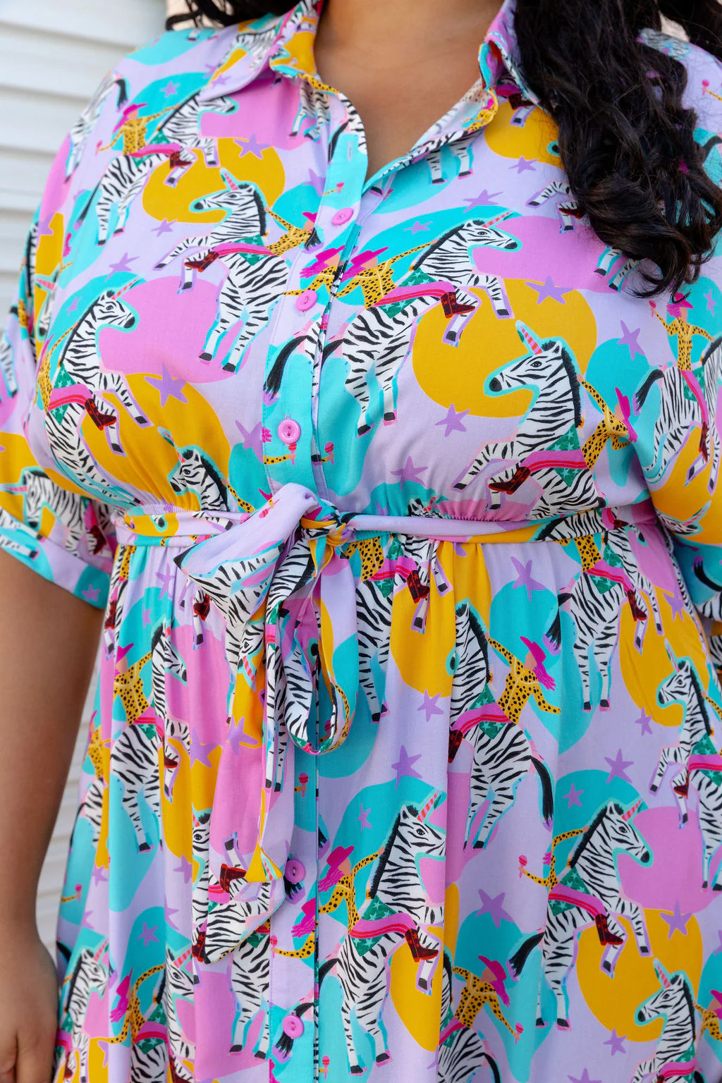 Maddy Midi Dress in Yee-Har by Deb McNaughton - Image 2