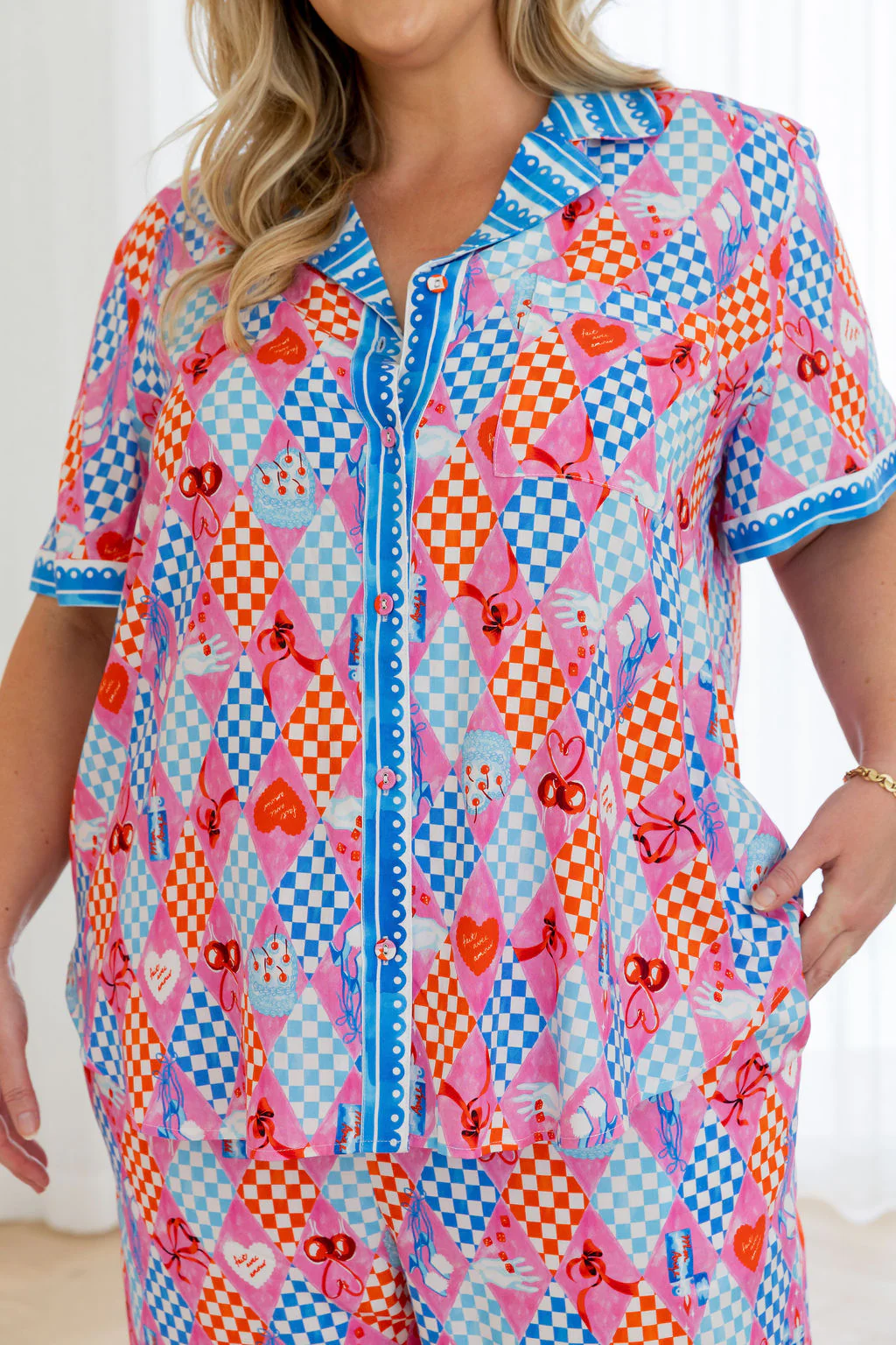 Marley Shirt in Cherry On Top - Image 7