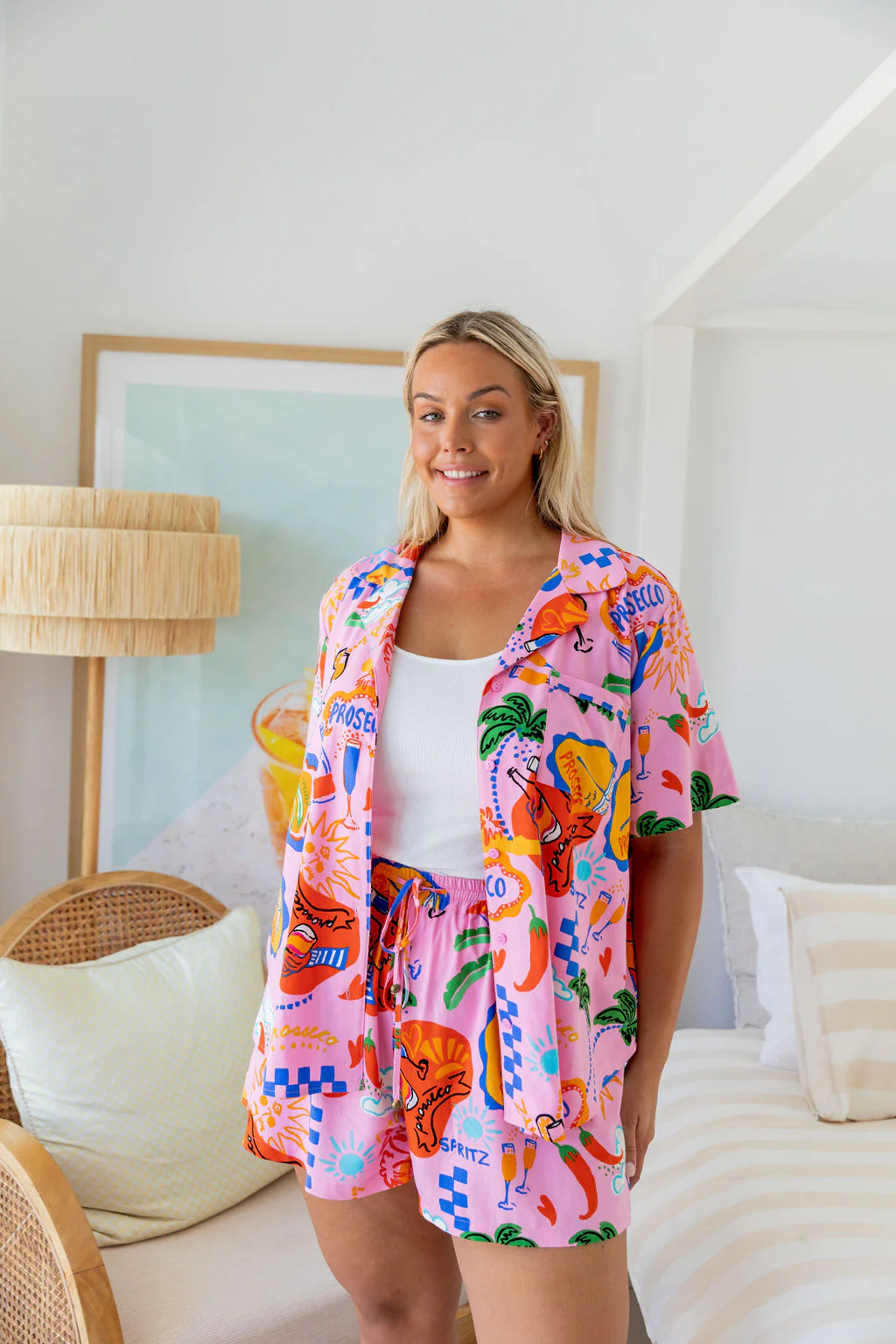 Marley Linen Blend Shirt in Cin Cin - Image 15