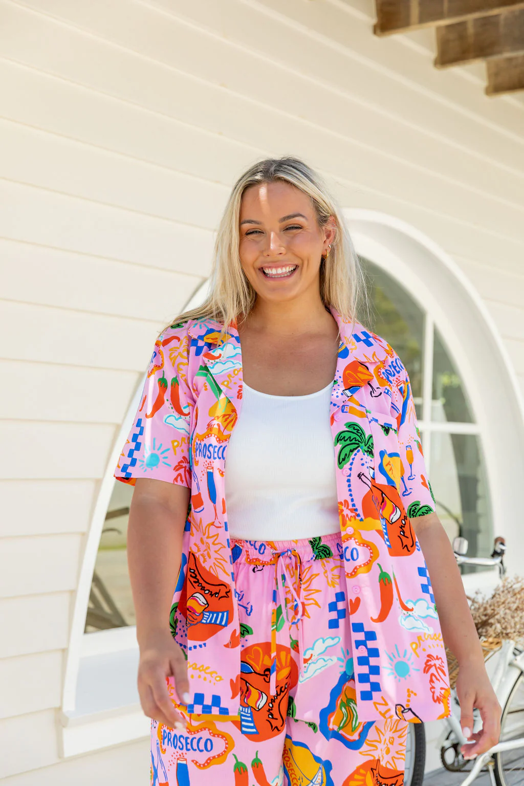 Marley Linen Blend Shirt in Cin Cin - Image 16
