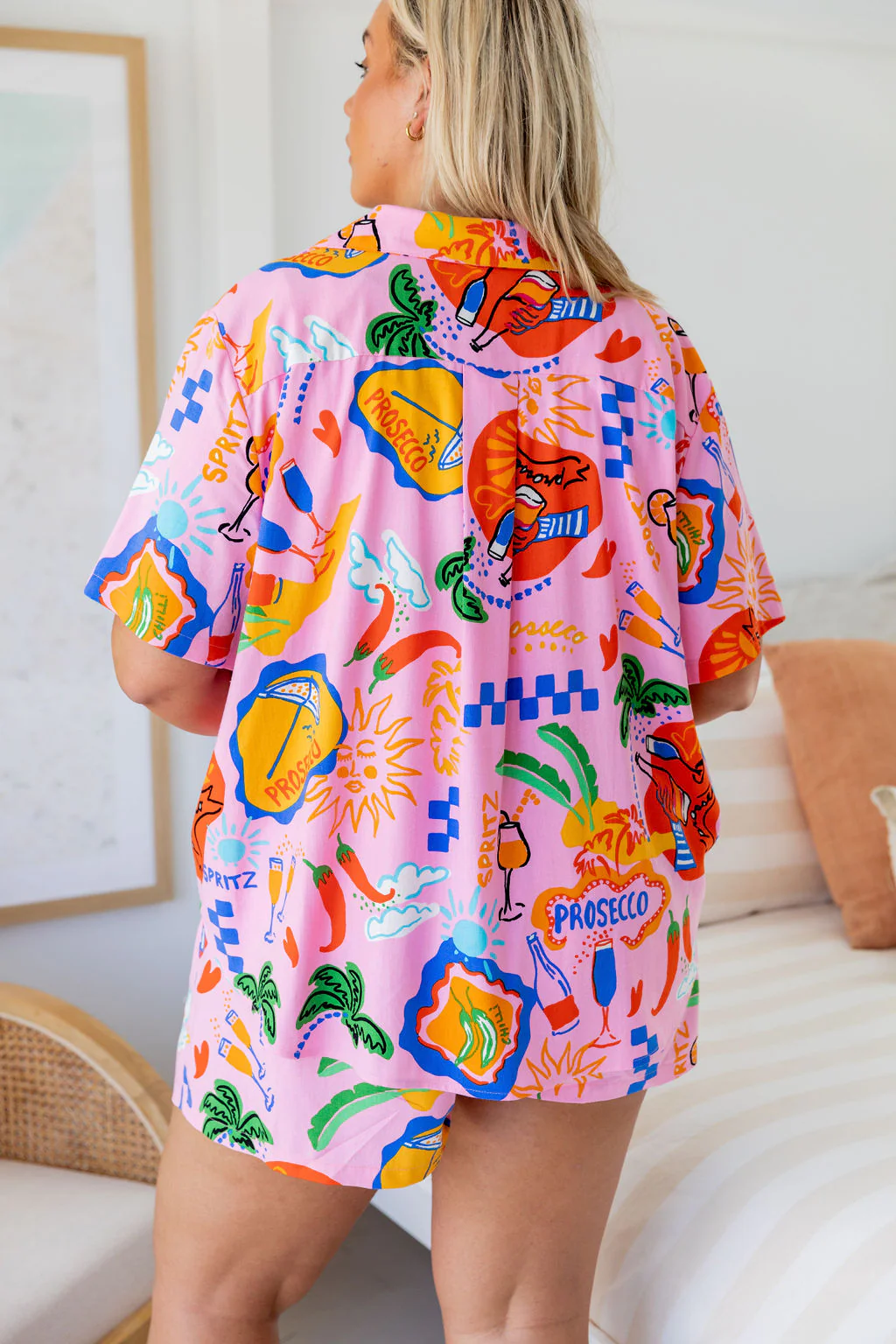 Marley Linen Blend Shirt in Cin Cin - Image 33