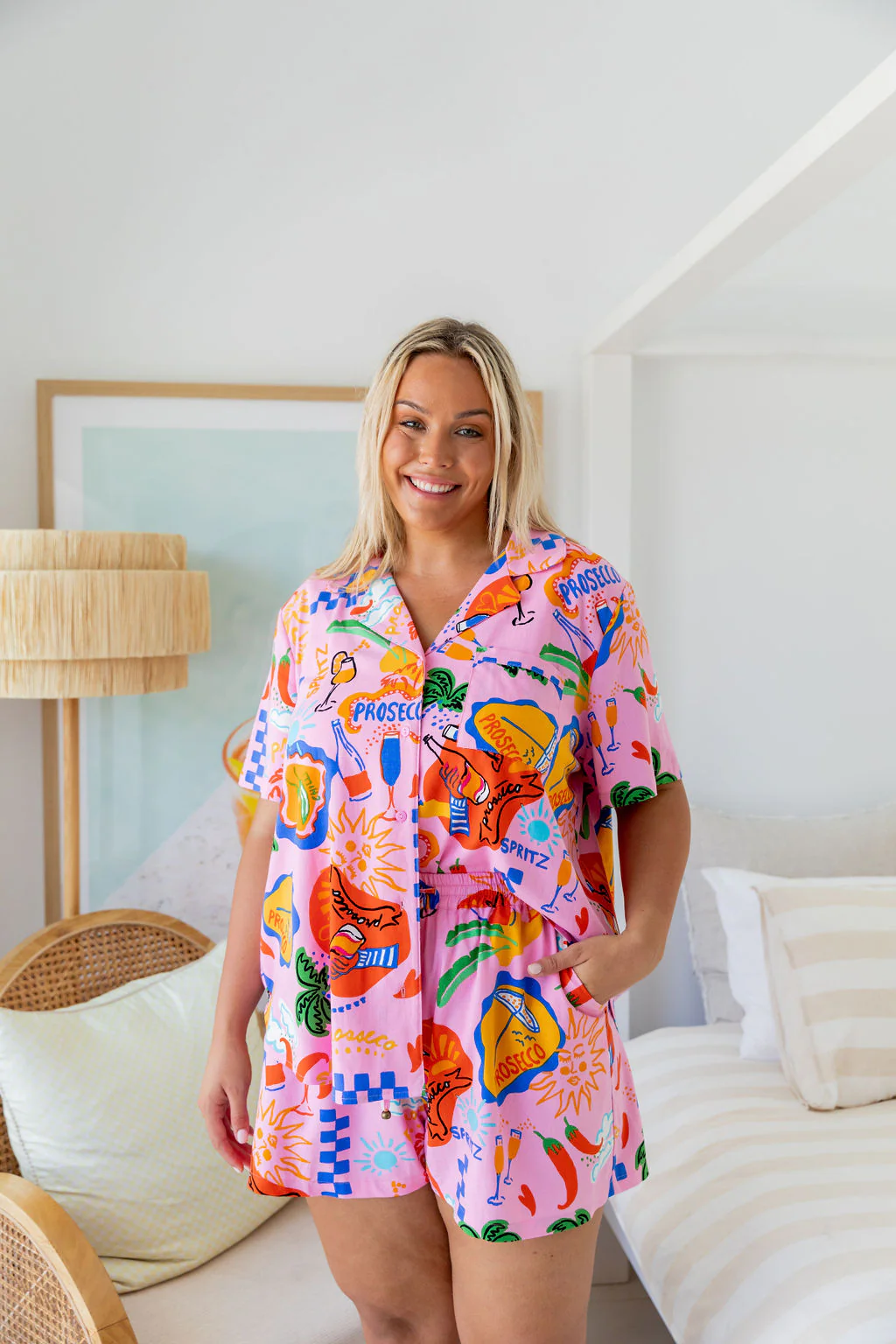 Marley Linen Blend Shirt in Cin Cin - Image 6