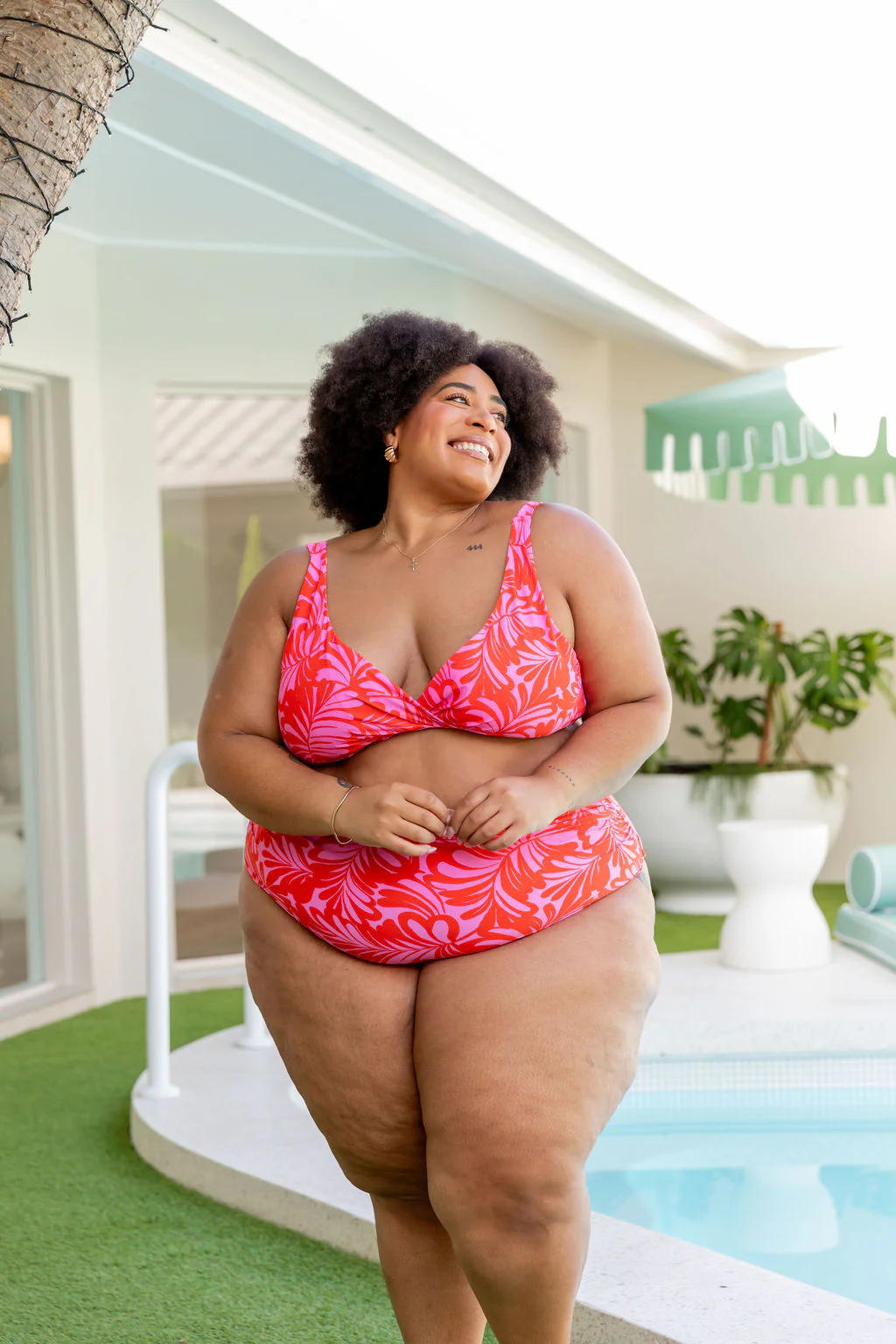 Miami Pants In Pink Jungle - Image 14