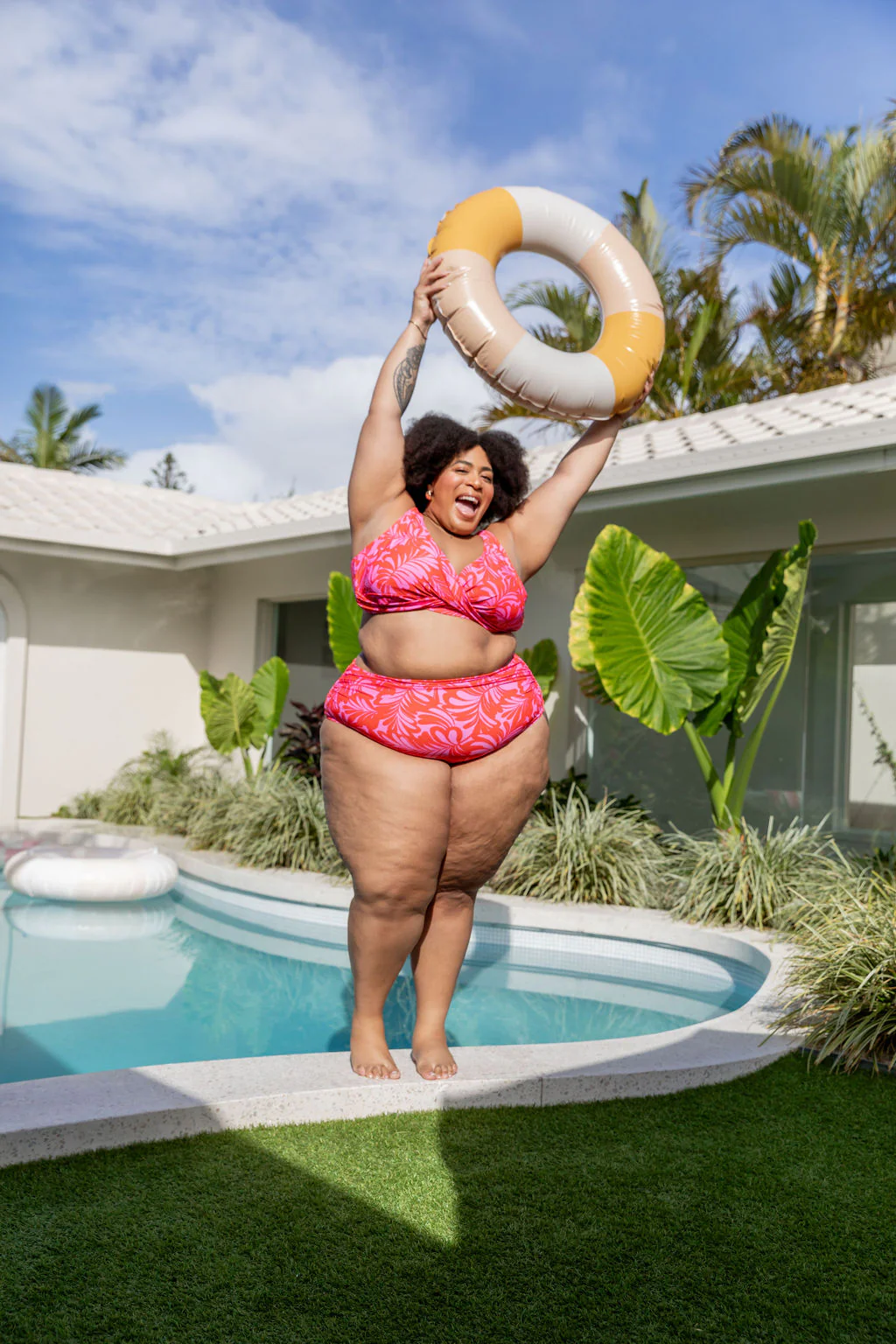 Miami Pants In Pink Jungle - Image 15