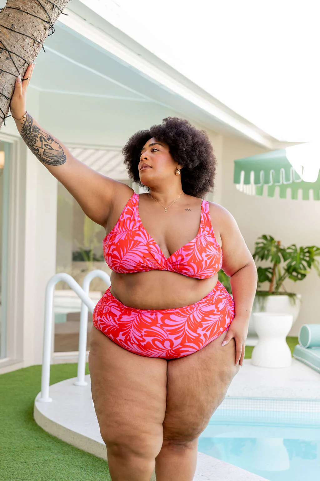 Miami Pants In Pink Jungle - Image 18
