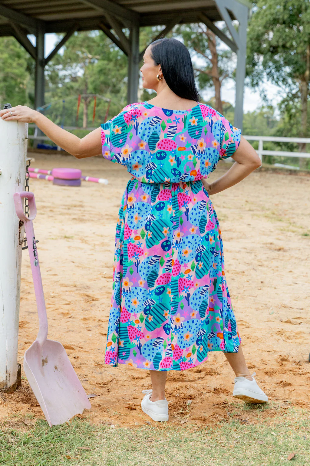 Millie Dress in Small Horse Club by Deb McNaughton - Image 14