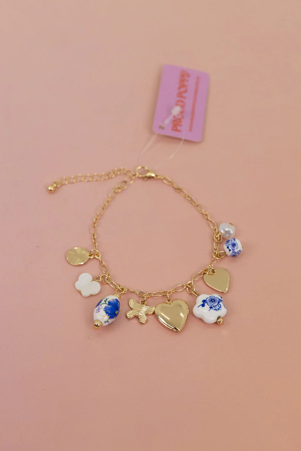 Multi Charm Locket Bracelet - Image 10