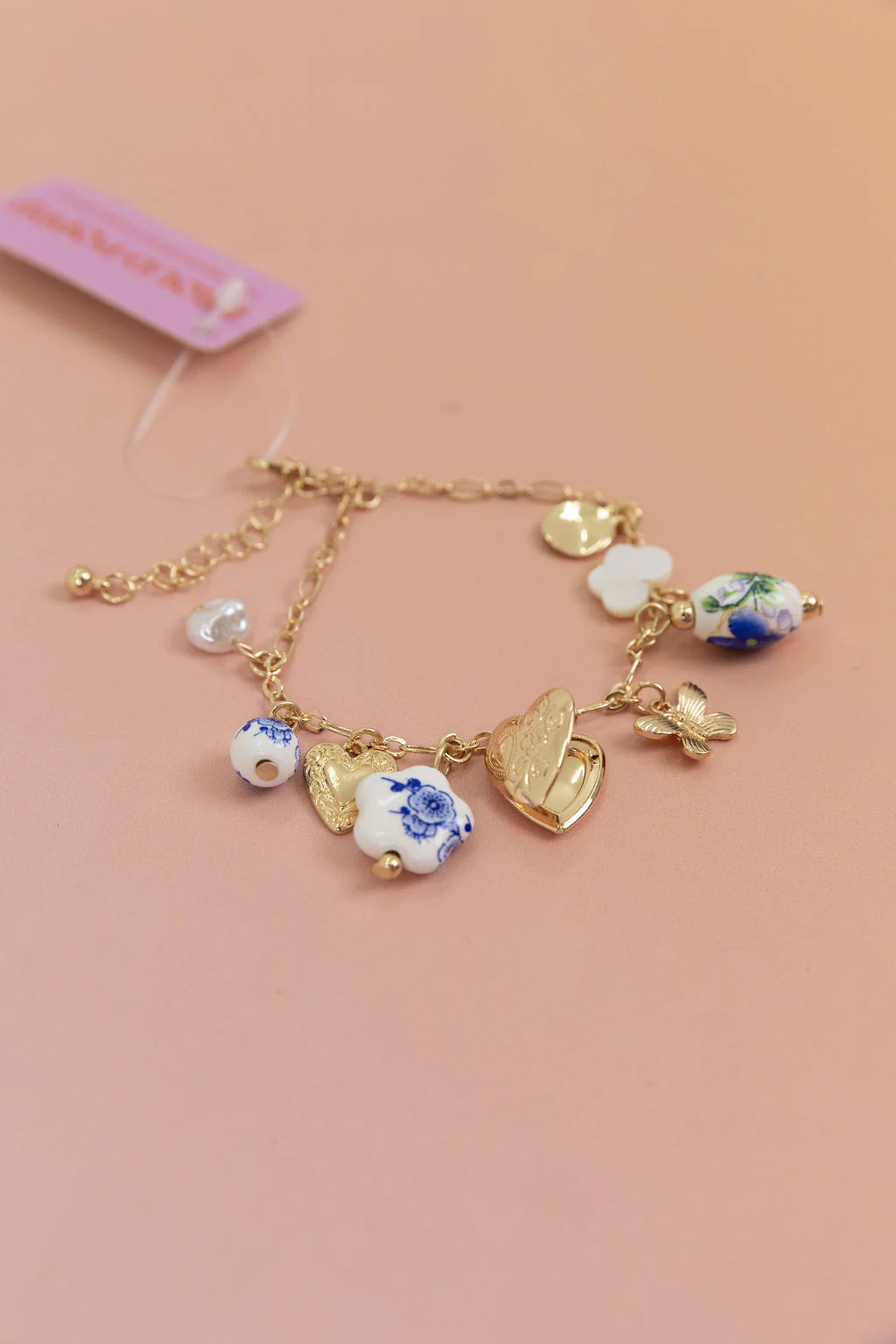Multi Charm Locket Bracelet - Image 11