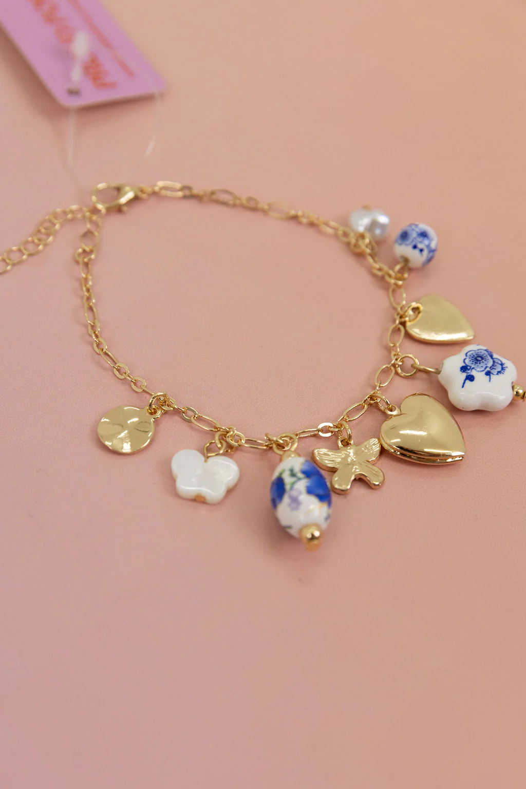 Multi Charm Locket Bracelet - Image 6