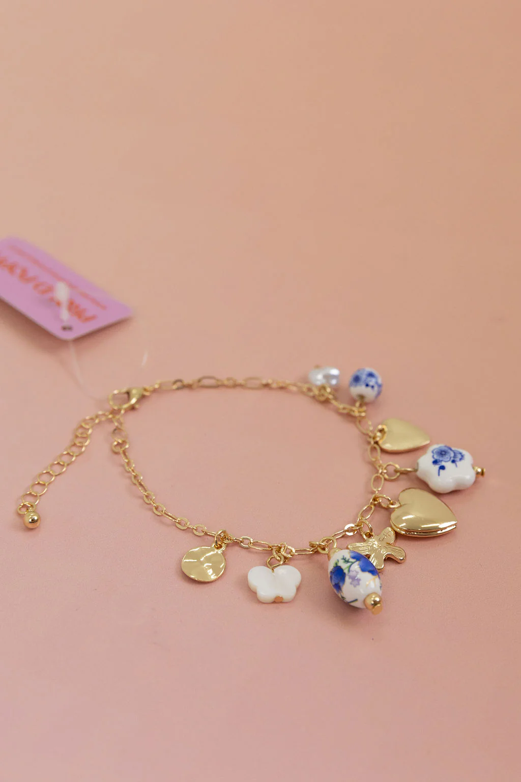 Multi Charm Locket Bracelet - Image 9