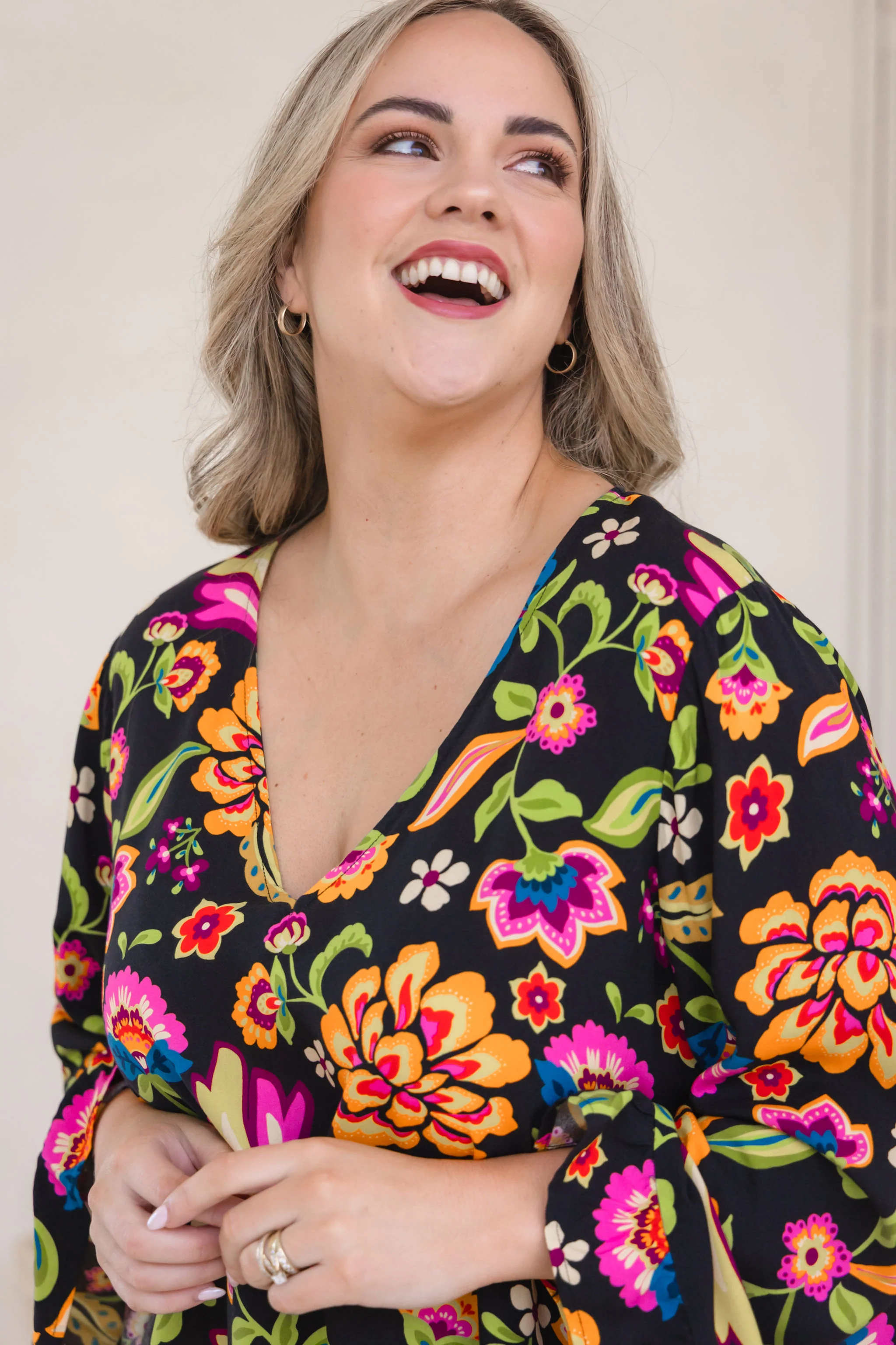 Natalie Long Sleeve Top in Boho Dreams - Image 9