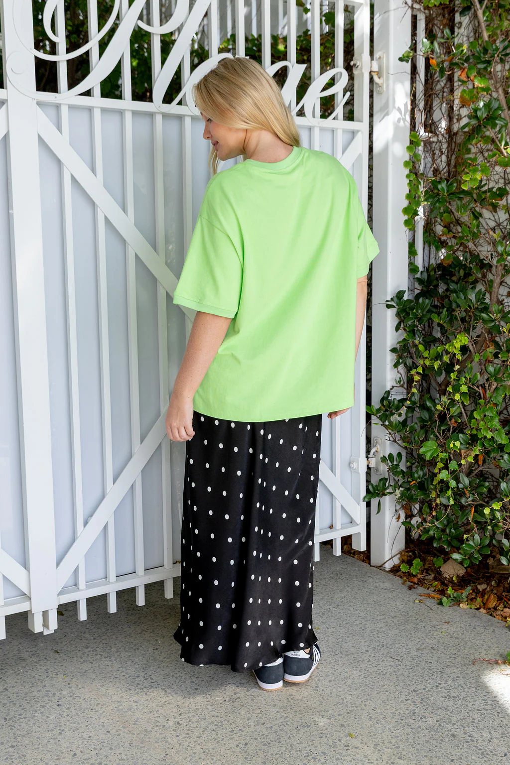 Nikita Heavyweight Cotton Tee in Apple - Image 10