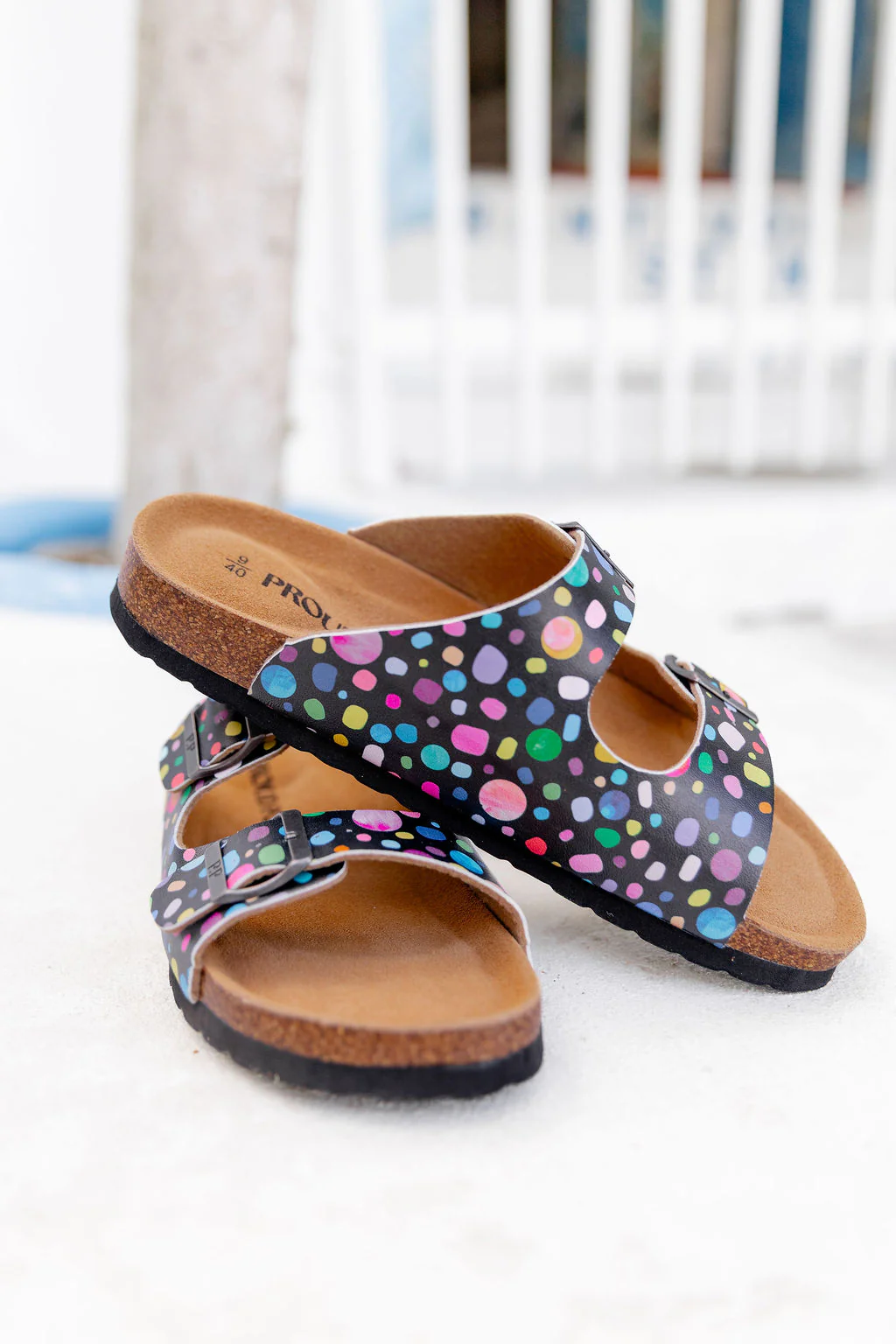 Niko Slides in Black Pebble by Kasey Rainbow - Image 6