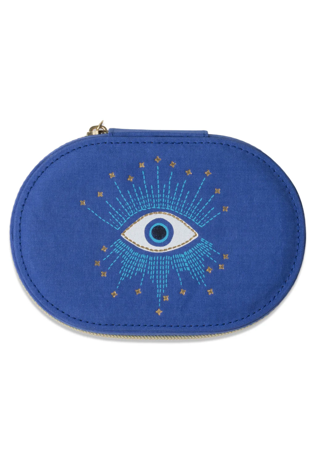 Oval Jewelry Case - Starry Eyed