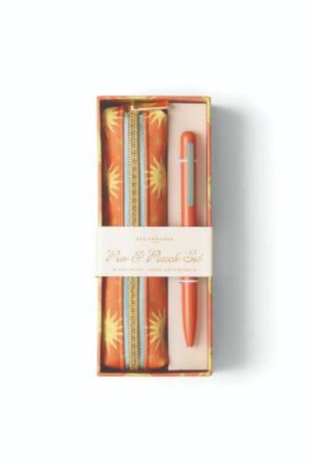 Pen & Pouch Set - Terracotta Sun - Image 2