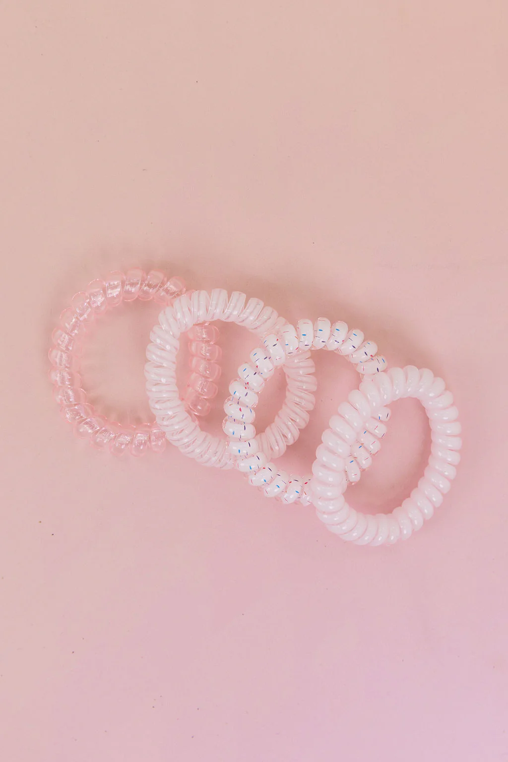 Pink Coil Hair Ties – 4 Pack - Image 11