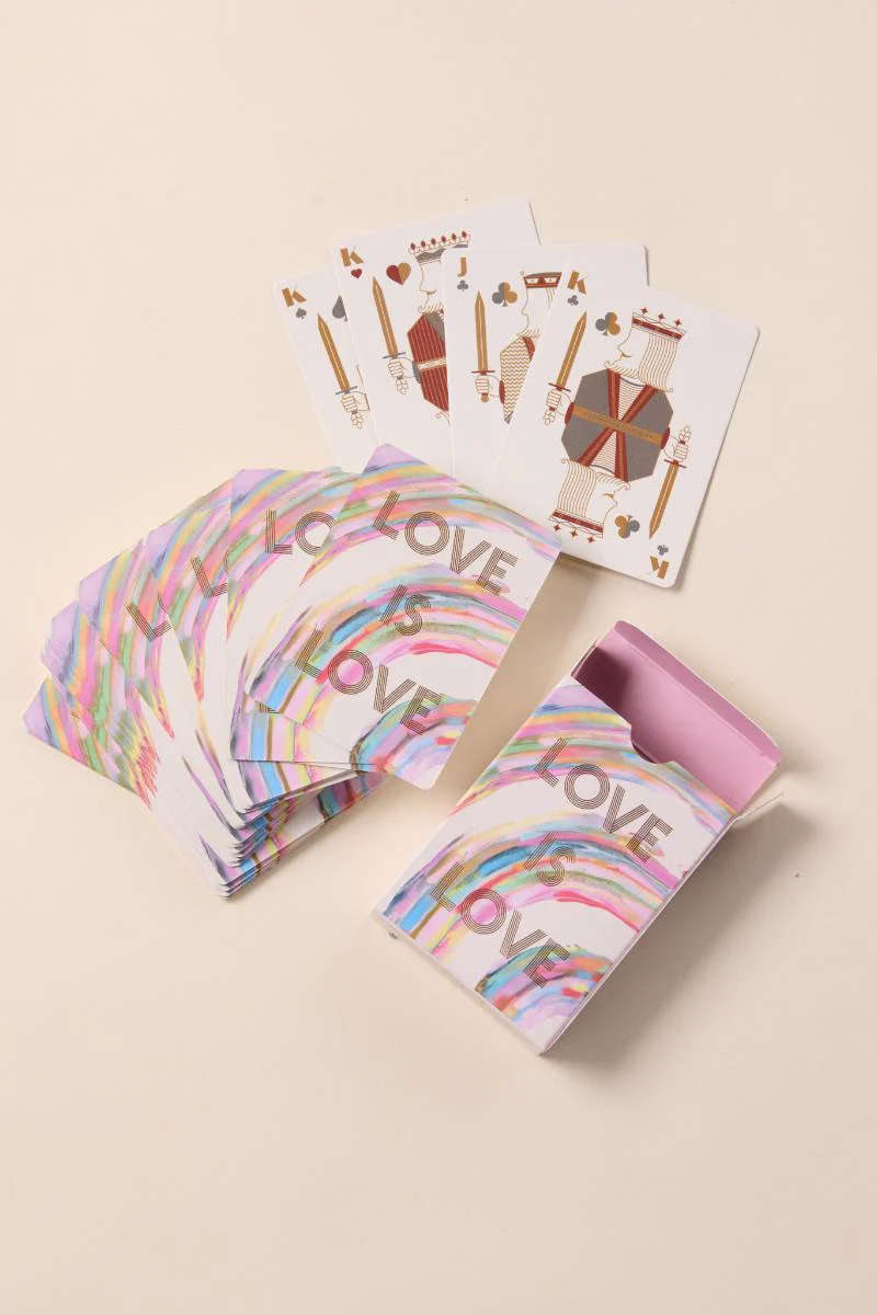 Playing Cards - Love Is Love