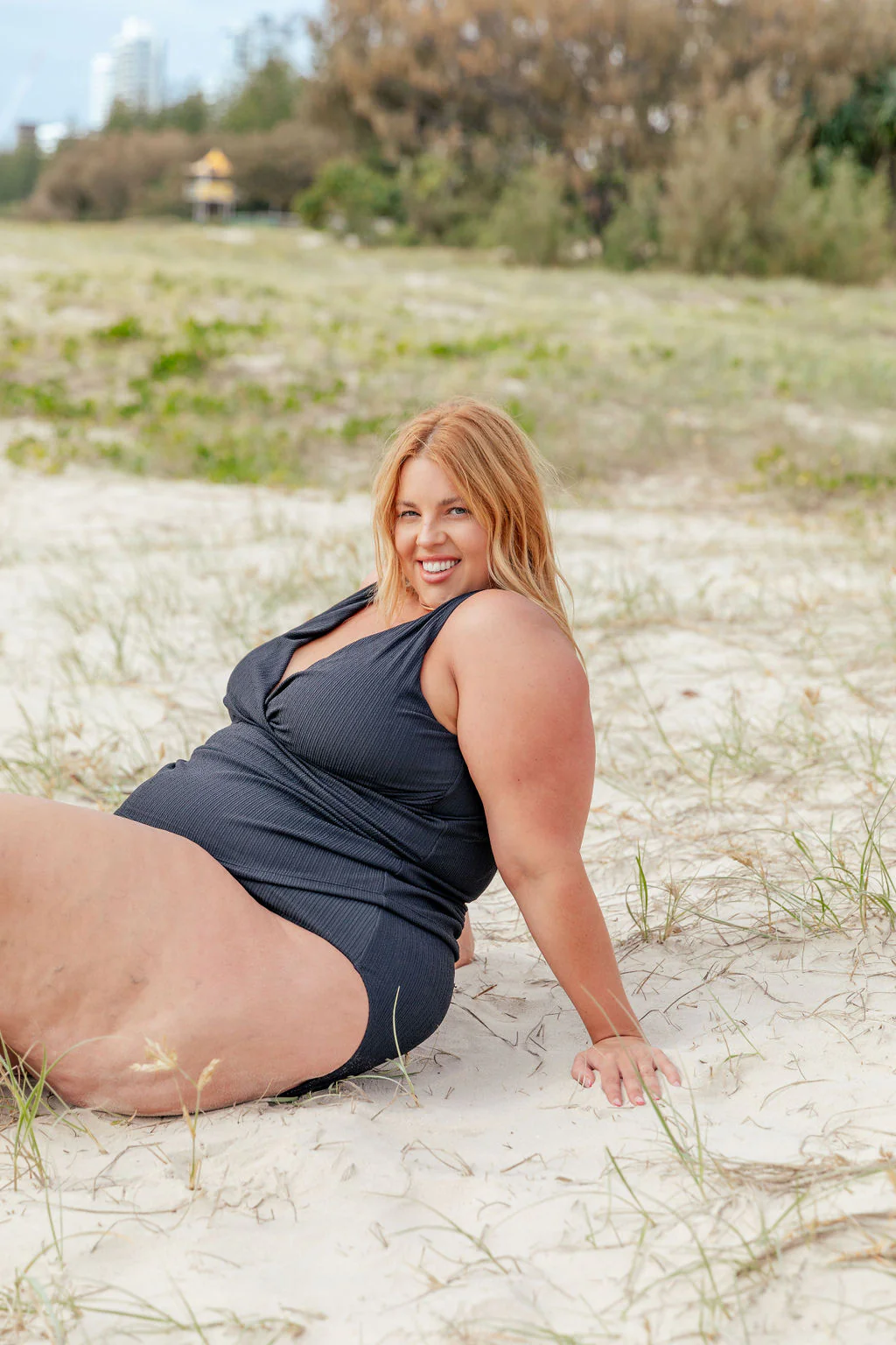 Burleigh Tankini Top in Black - Image 24