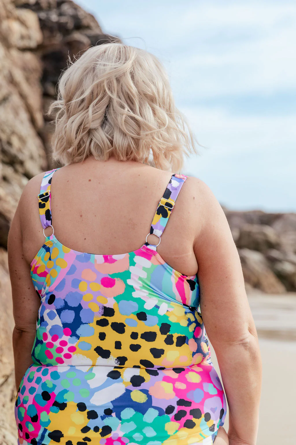 Burleigh Tankini Top in Kasey Swim by Kasey Rainbow - Image 11