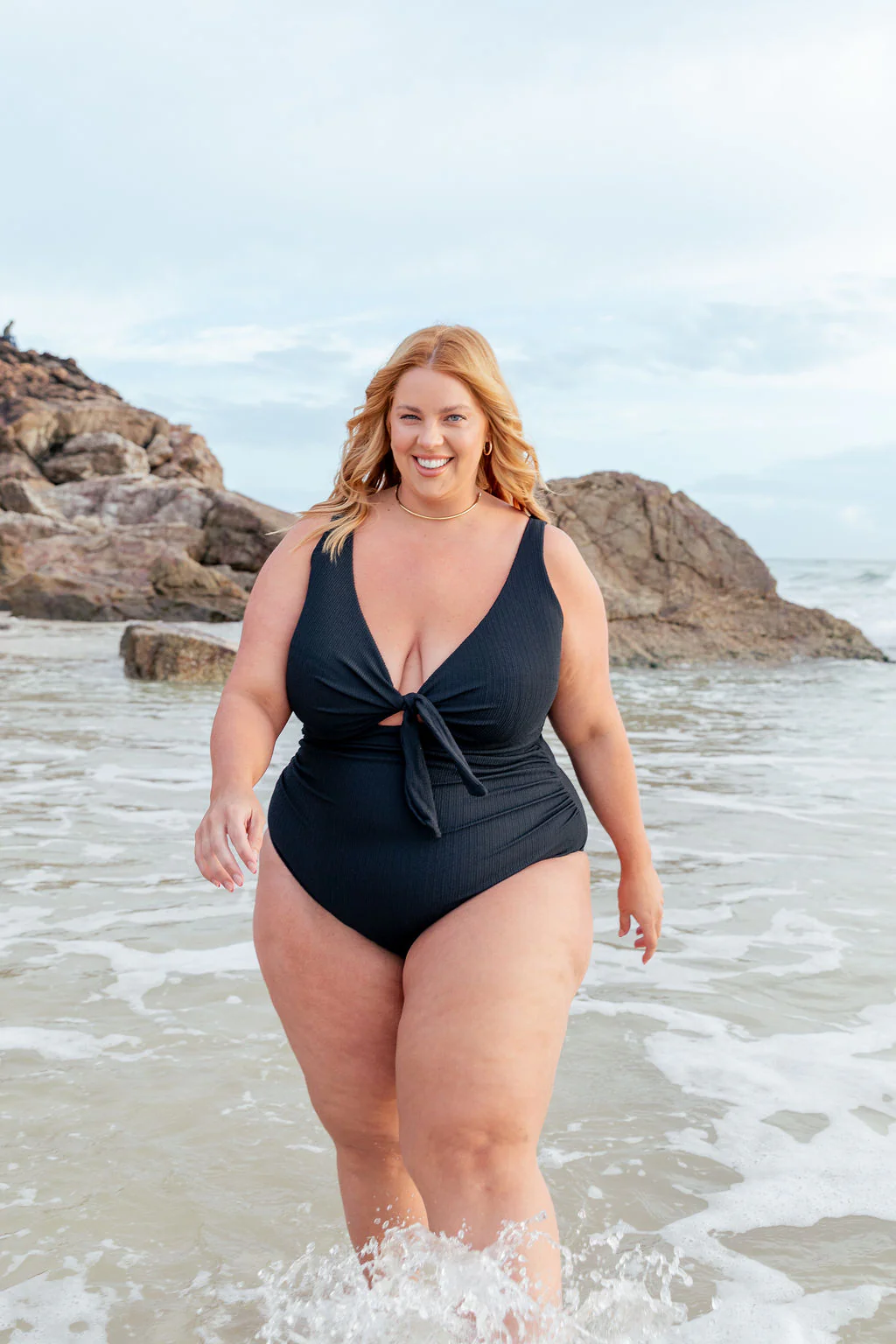 Noosa Tie One Piece in Black - Image 17