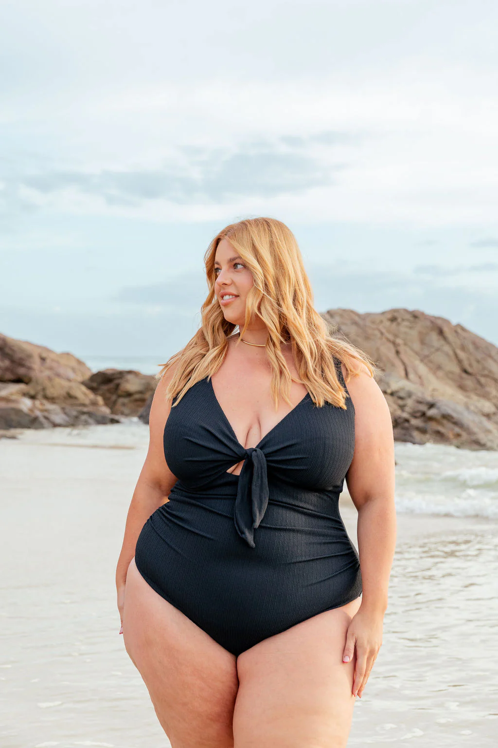 Noosa Tie One Piece in Black - Image 6