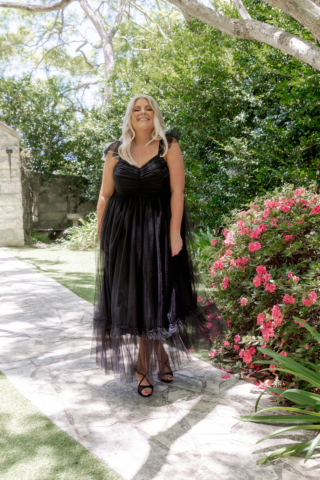 Princess Maxi Dress in Black - Image 10