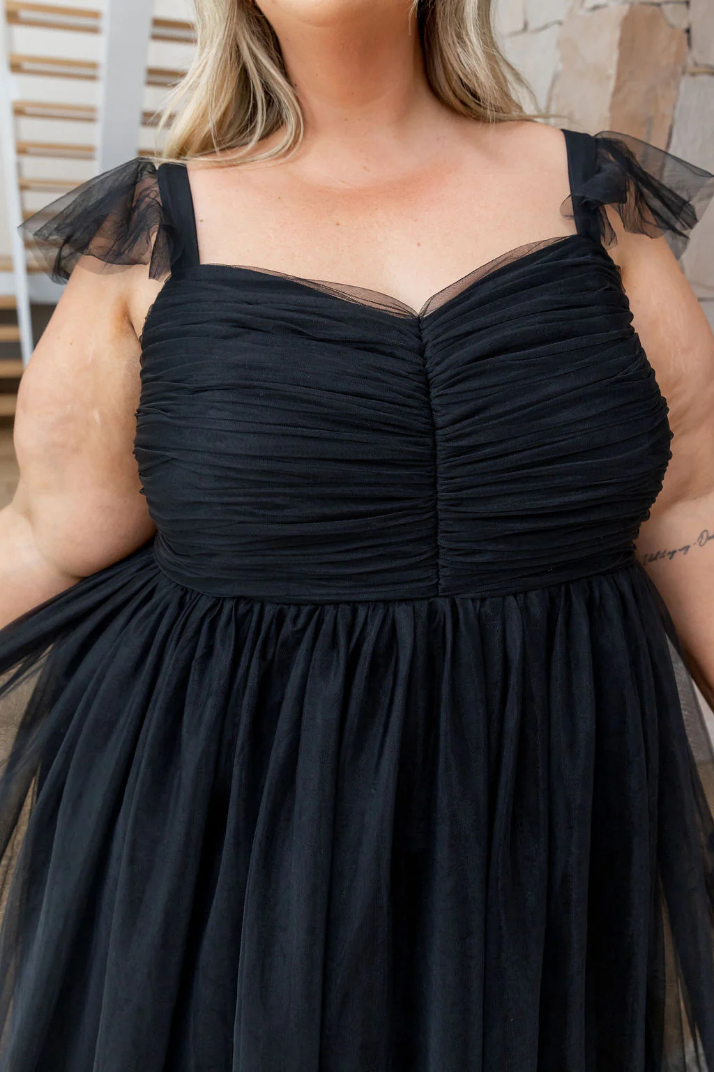 Princess Maxi Dress in Black - Image 14