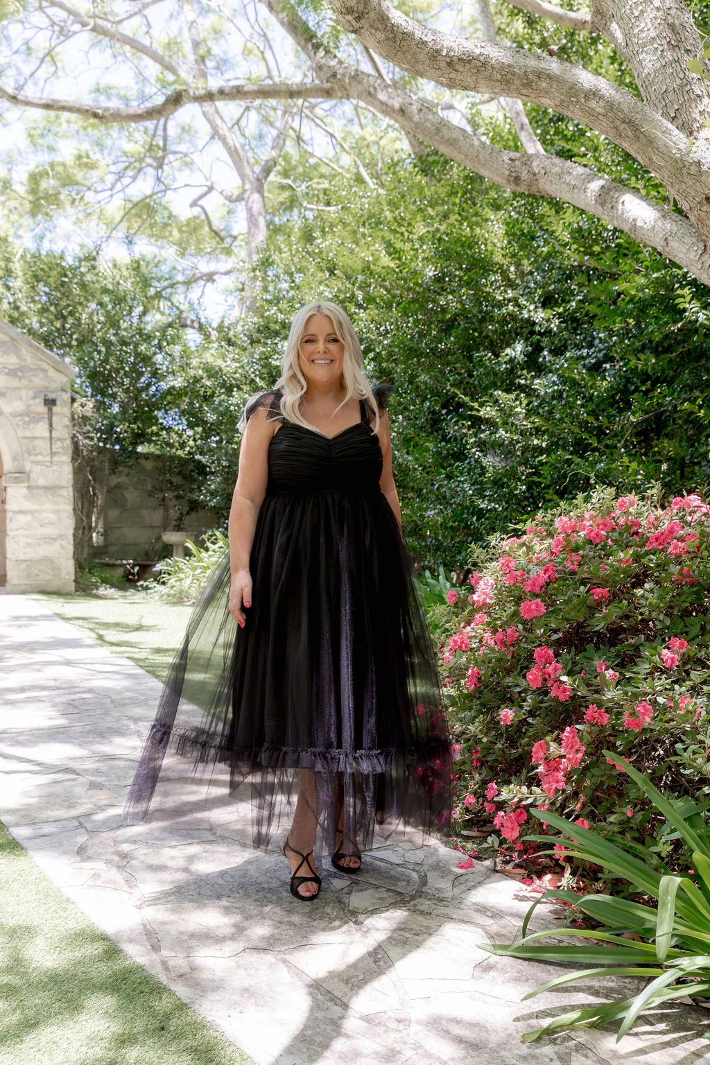 Princess Maxi Dress in Black - Image 19