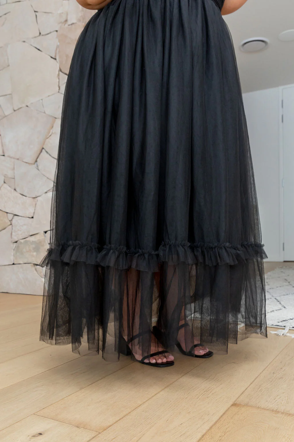 Princess Maxi Dress in Black - Image 20