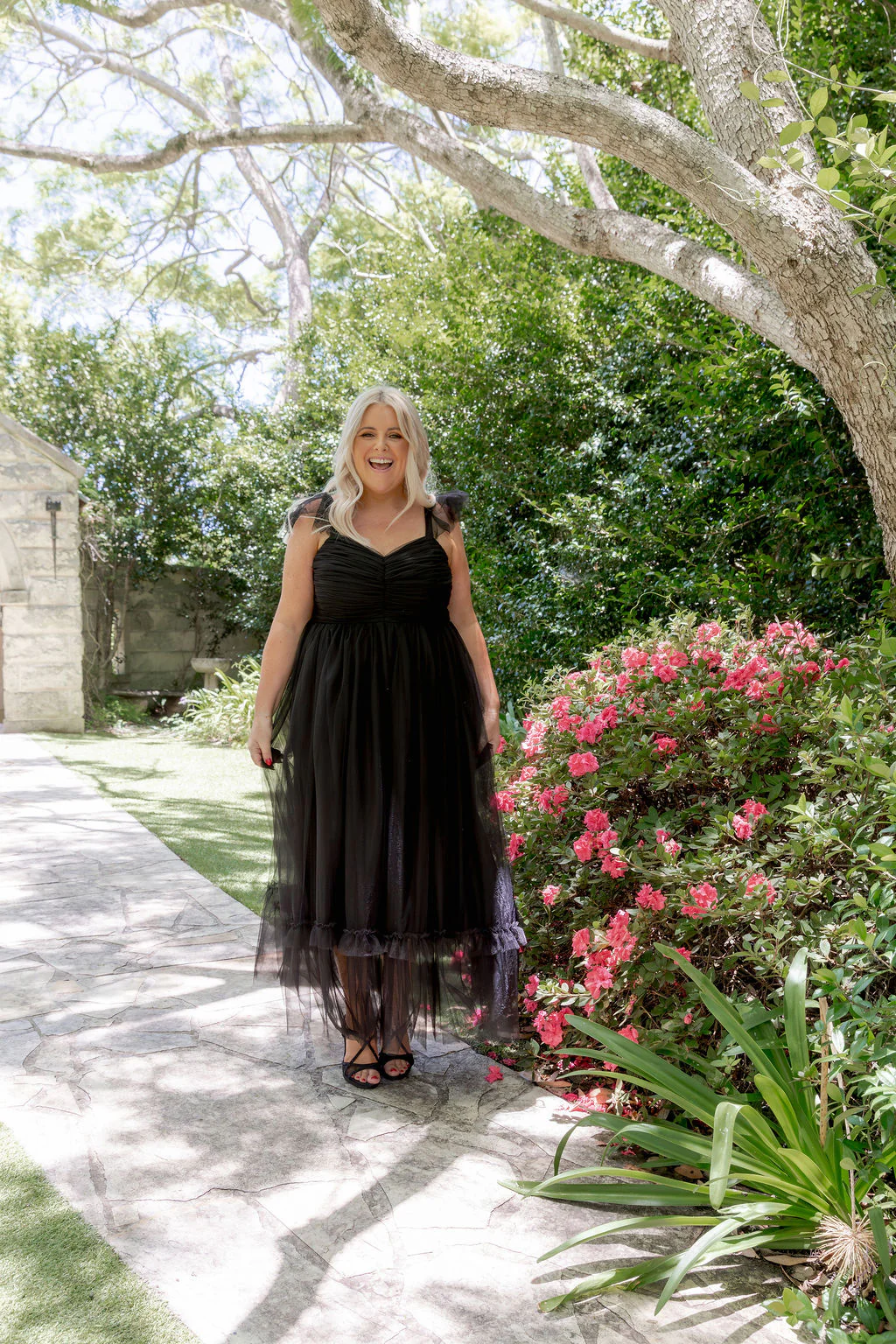 Princess Maxi Dress in Black - Image 23