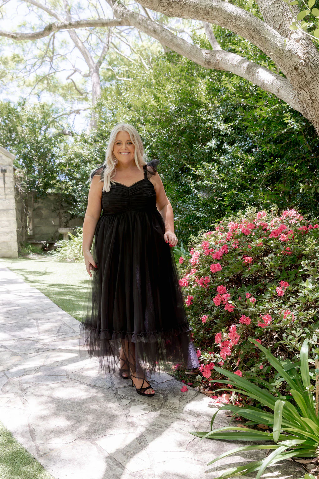 Princess Maxi Dress in Black - Image 34