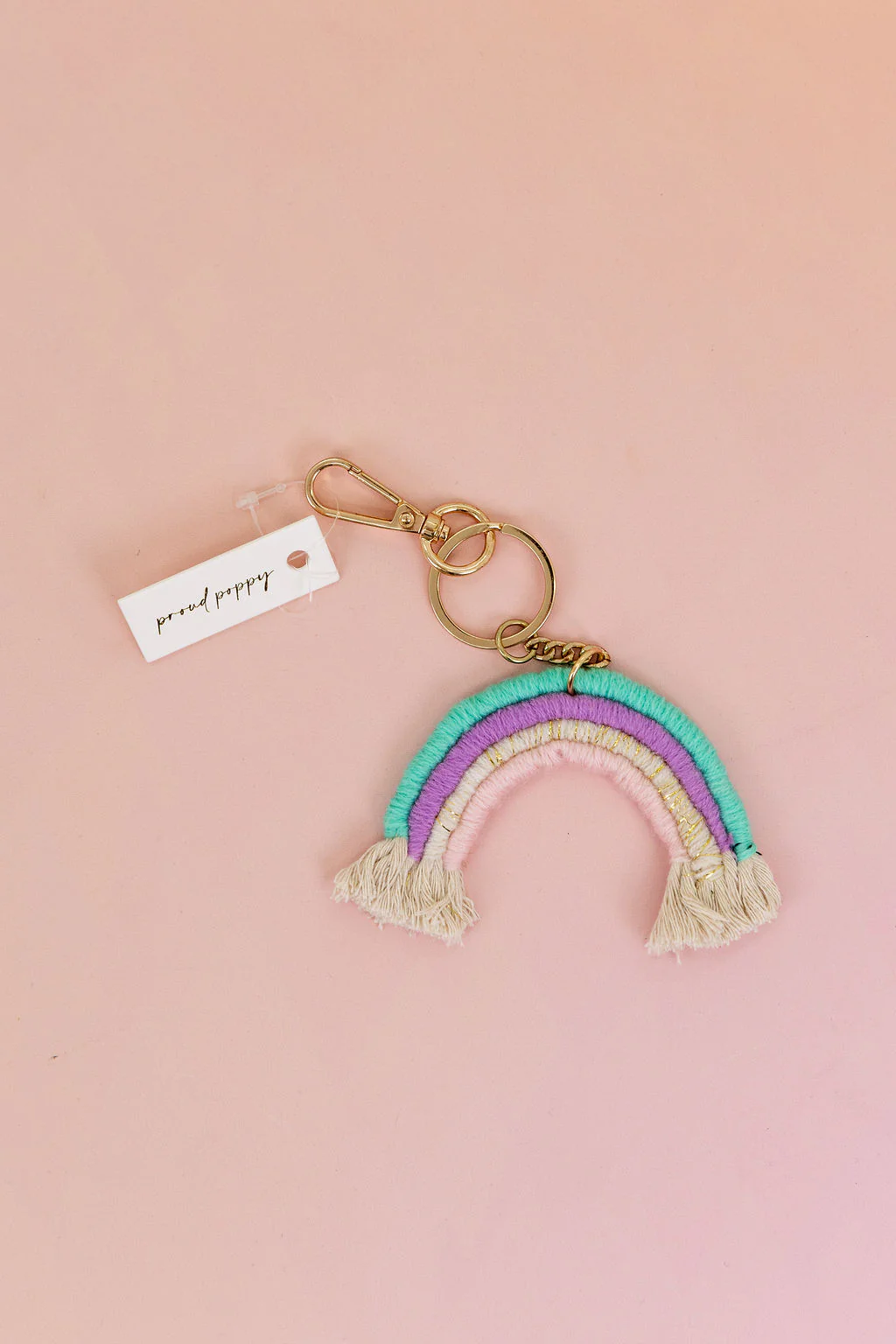 Rainbow Pastel Key Charm - Image 2