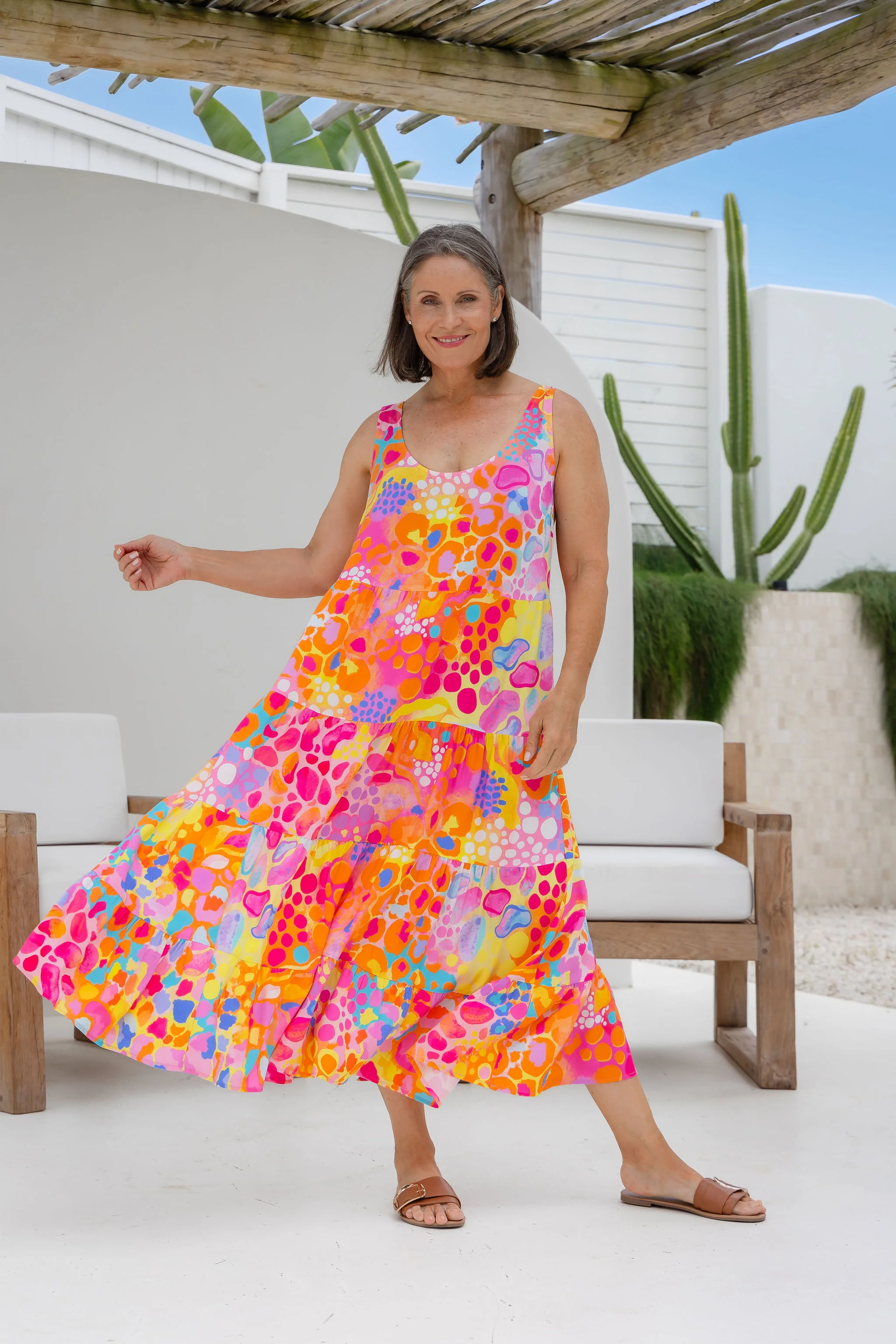 Ronnie Dress in Tequila Sunrise by Kasey Rainbow - Image 20