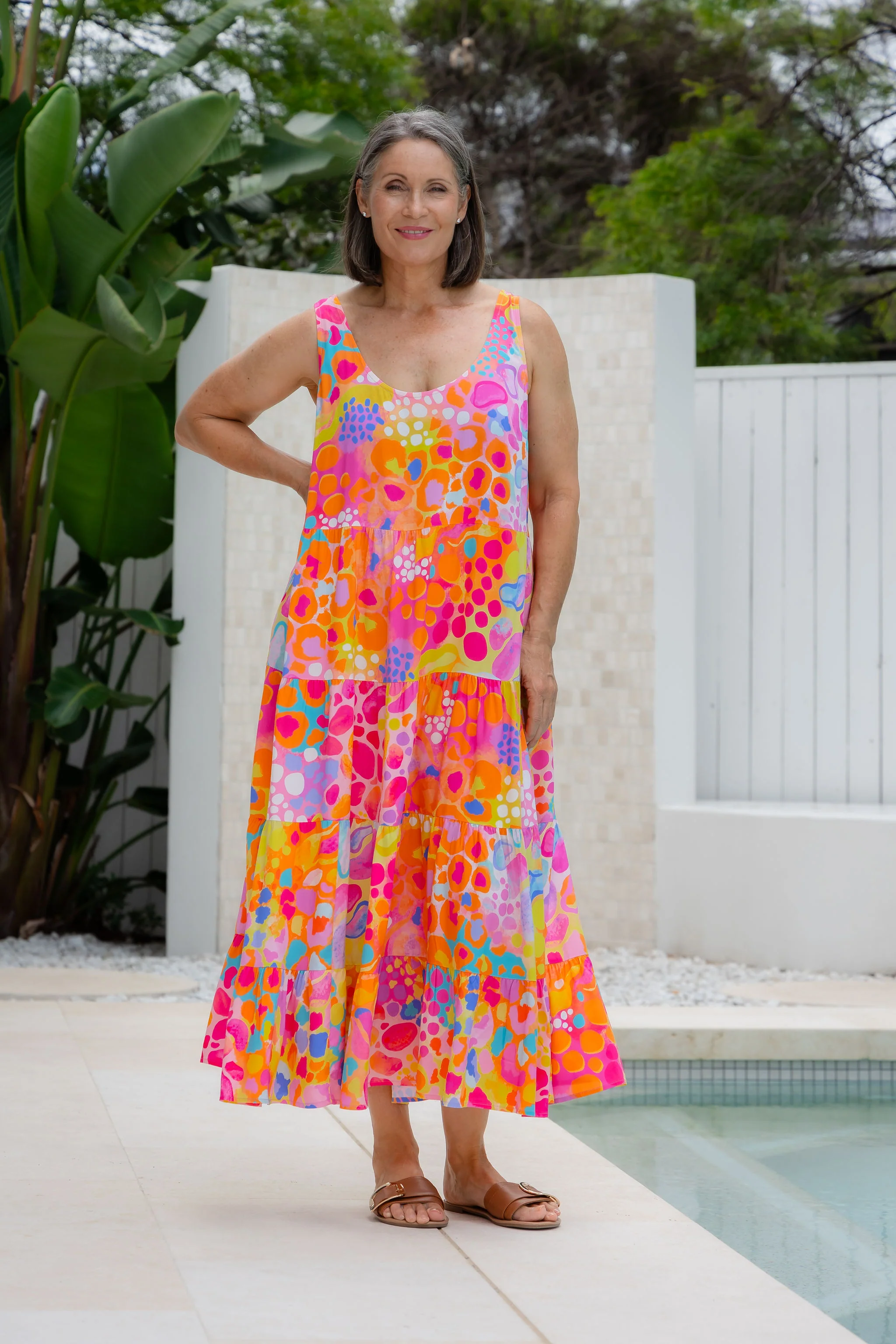 Ronnie Dress in Tequila Sunrise by Kasey Rainbow - Image 4