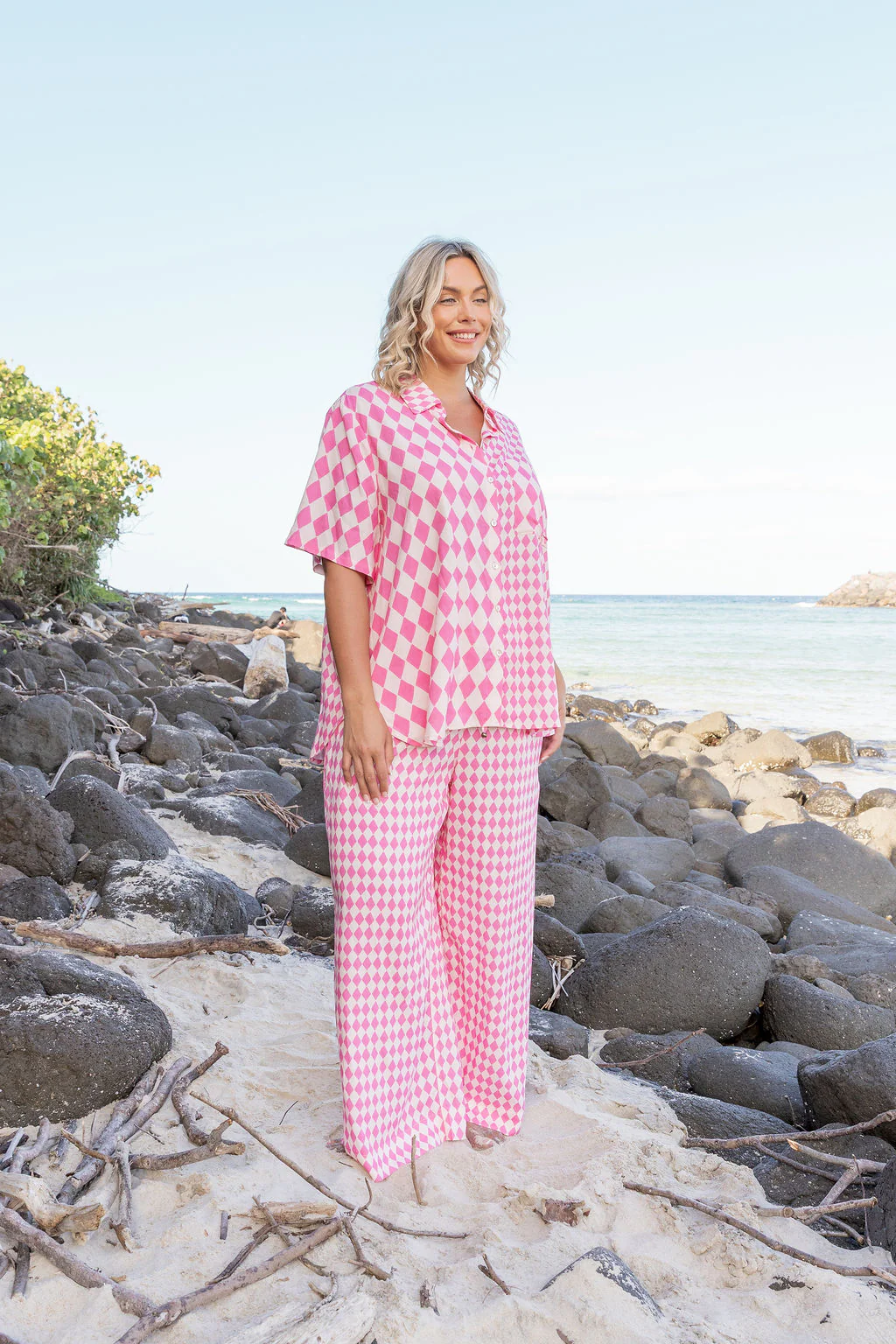 Samara Shirt in Sorrento Pink - Image 12