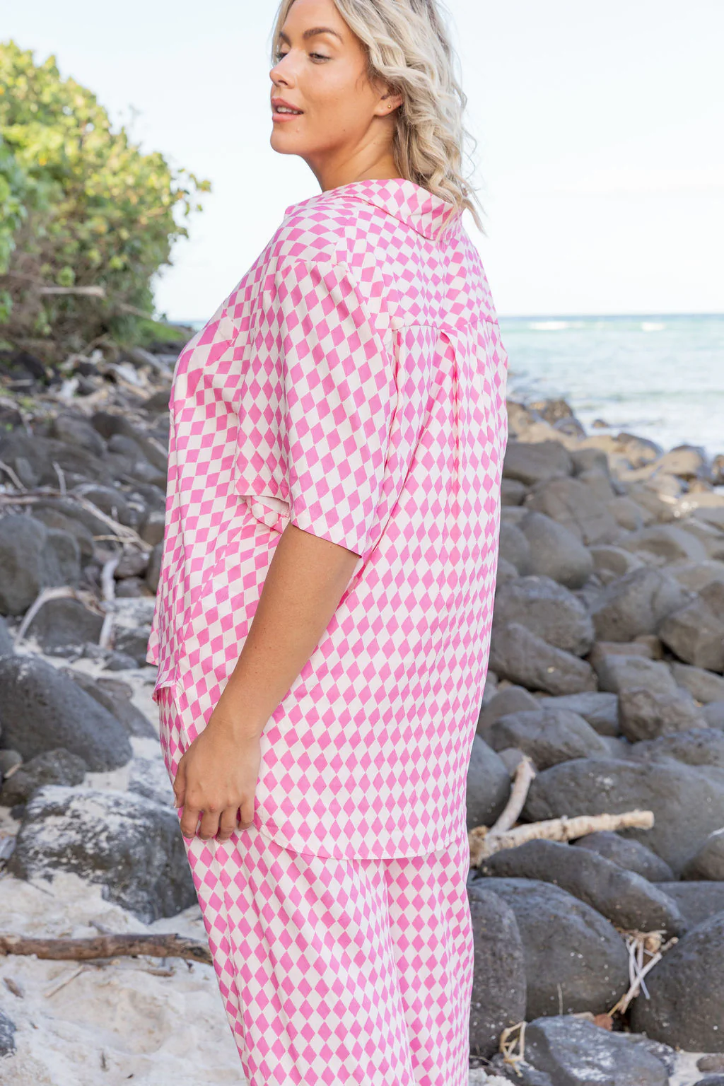 Samara Shirt in Sorrento Pink - Image 13