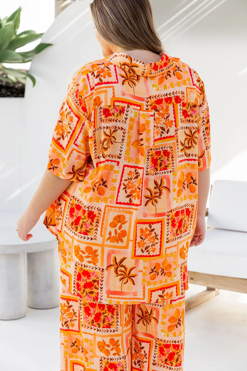 Samara Shirt in Sunkissed Mosaic - Image 11